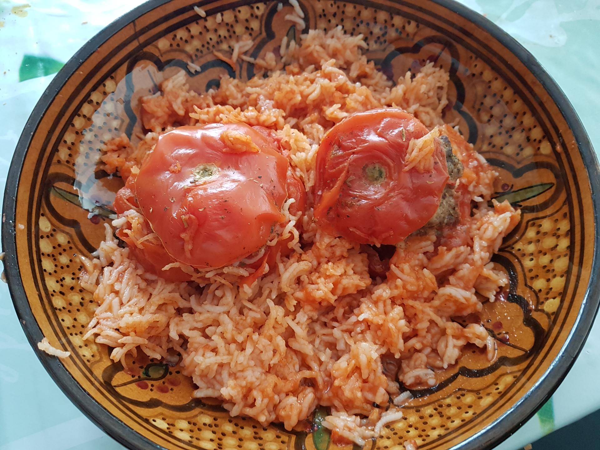Tomates farcies et riz à la sauce tomate - Recepten Cookeo | Moulinex