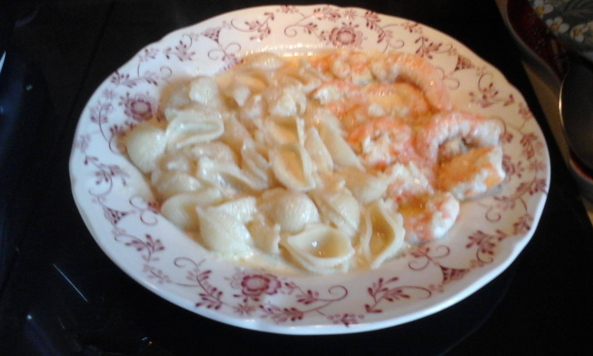 Crevettes à la crème d'ail - Recette Companion Connect XL | Moulinex