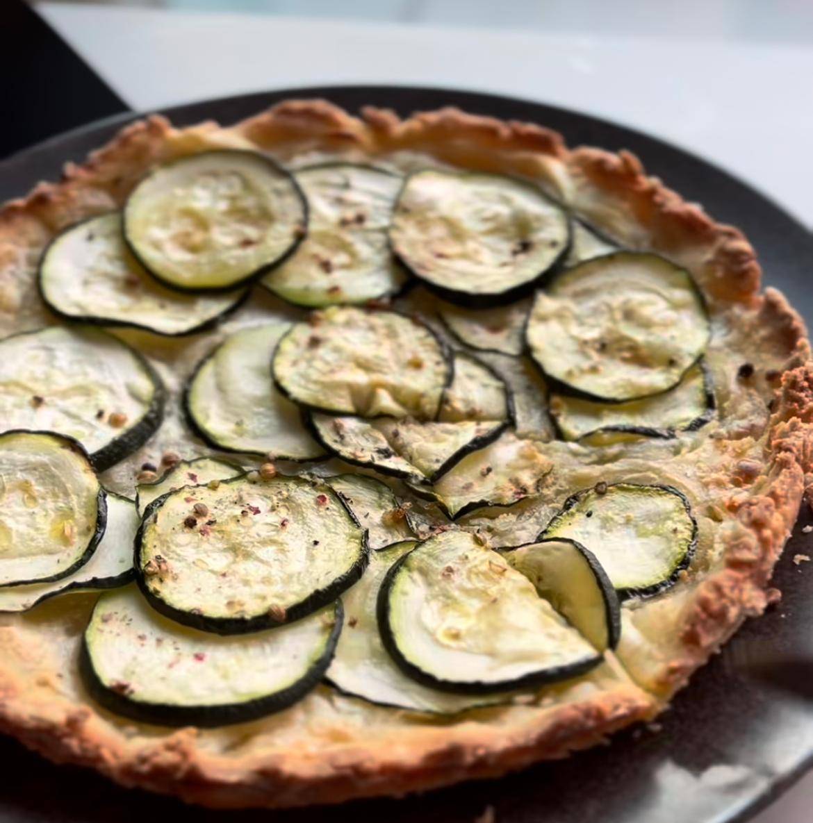 Tarte à la courgette rapide - Recepten Companion | Moulinex