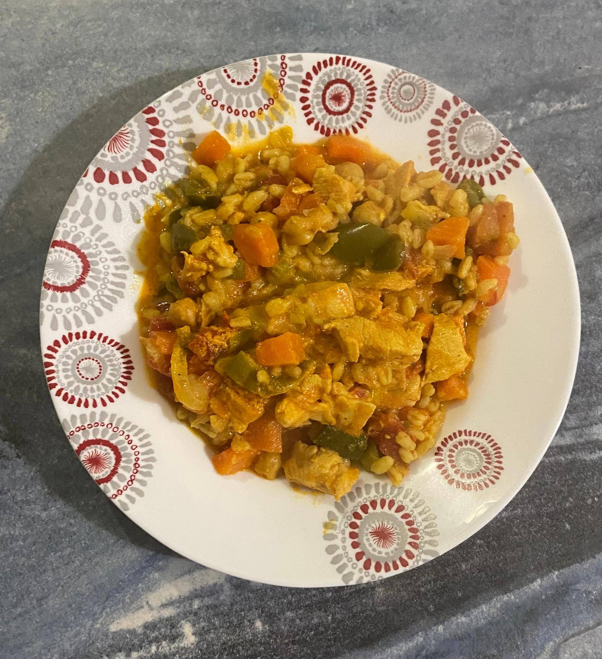 Curry de poulet aux légumes - Recepten Cookeo | Moulinex