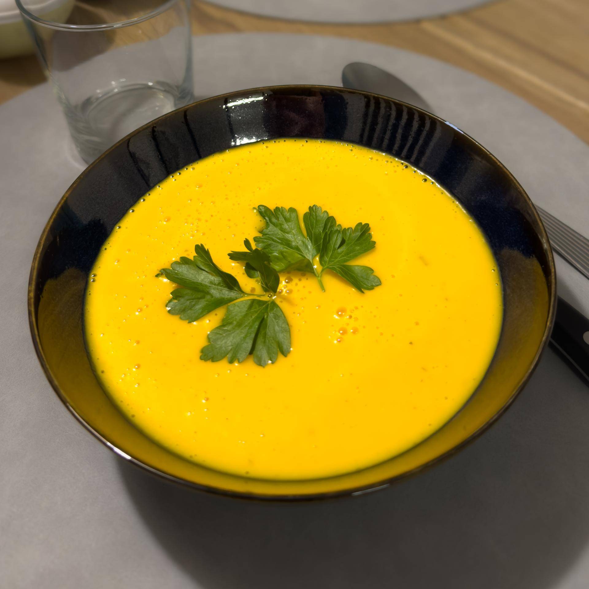 Velouté carottes fromage frais ail et fines herbes - Recette Perfectmix Cook | Moulinex