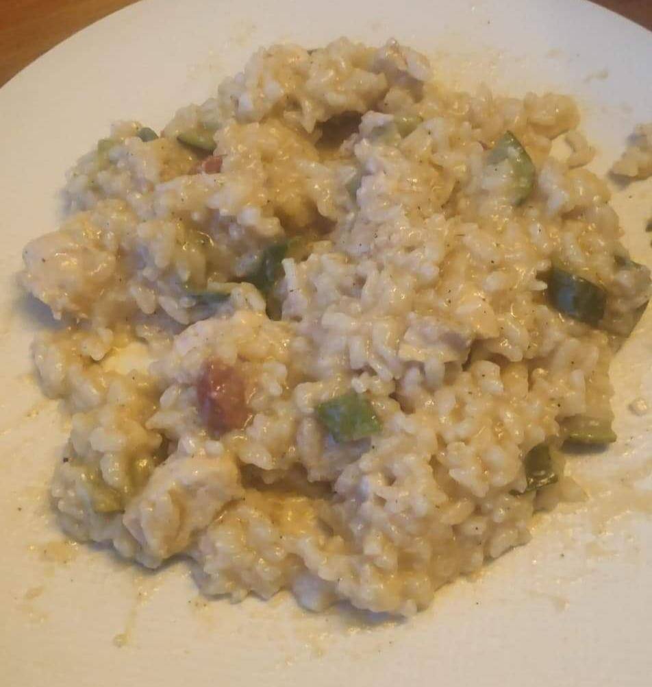 Risotto poulet chorizo courgette - Recette Companion Connect | Moulinex
