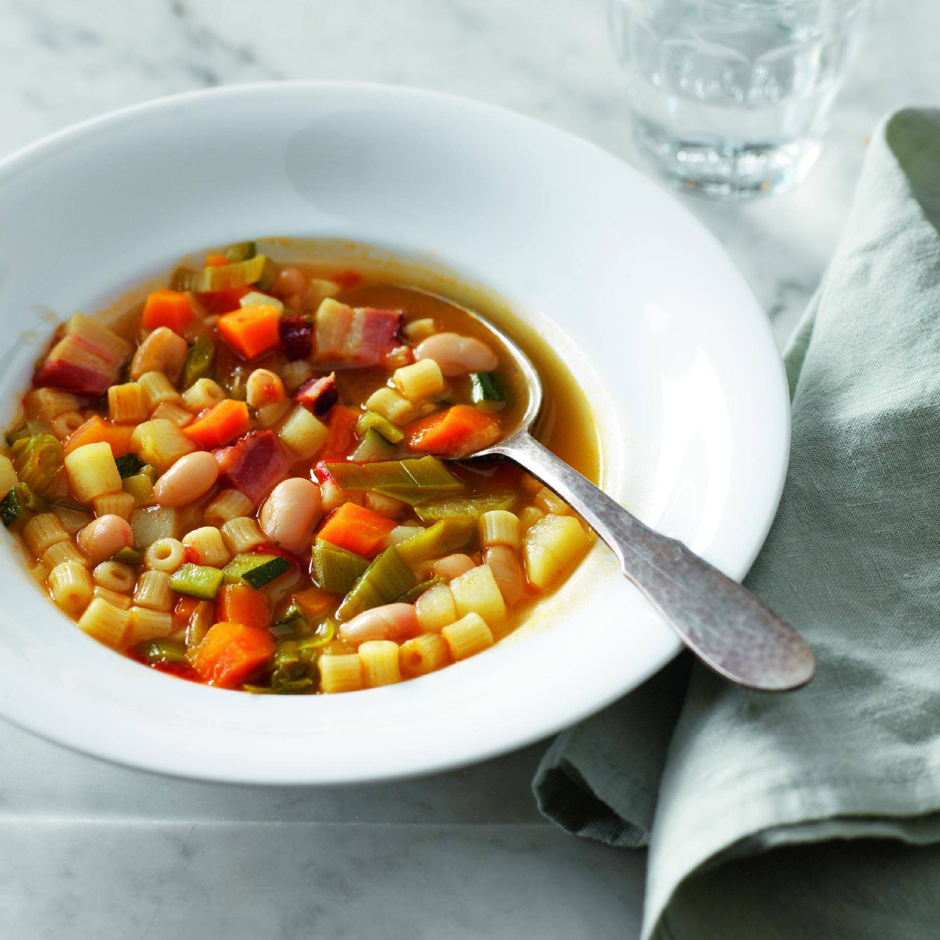 Minestrone - Recepten Companion | Moulinex
