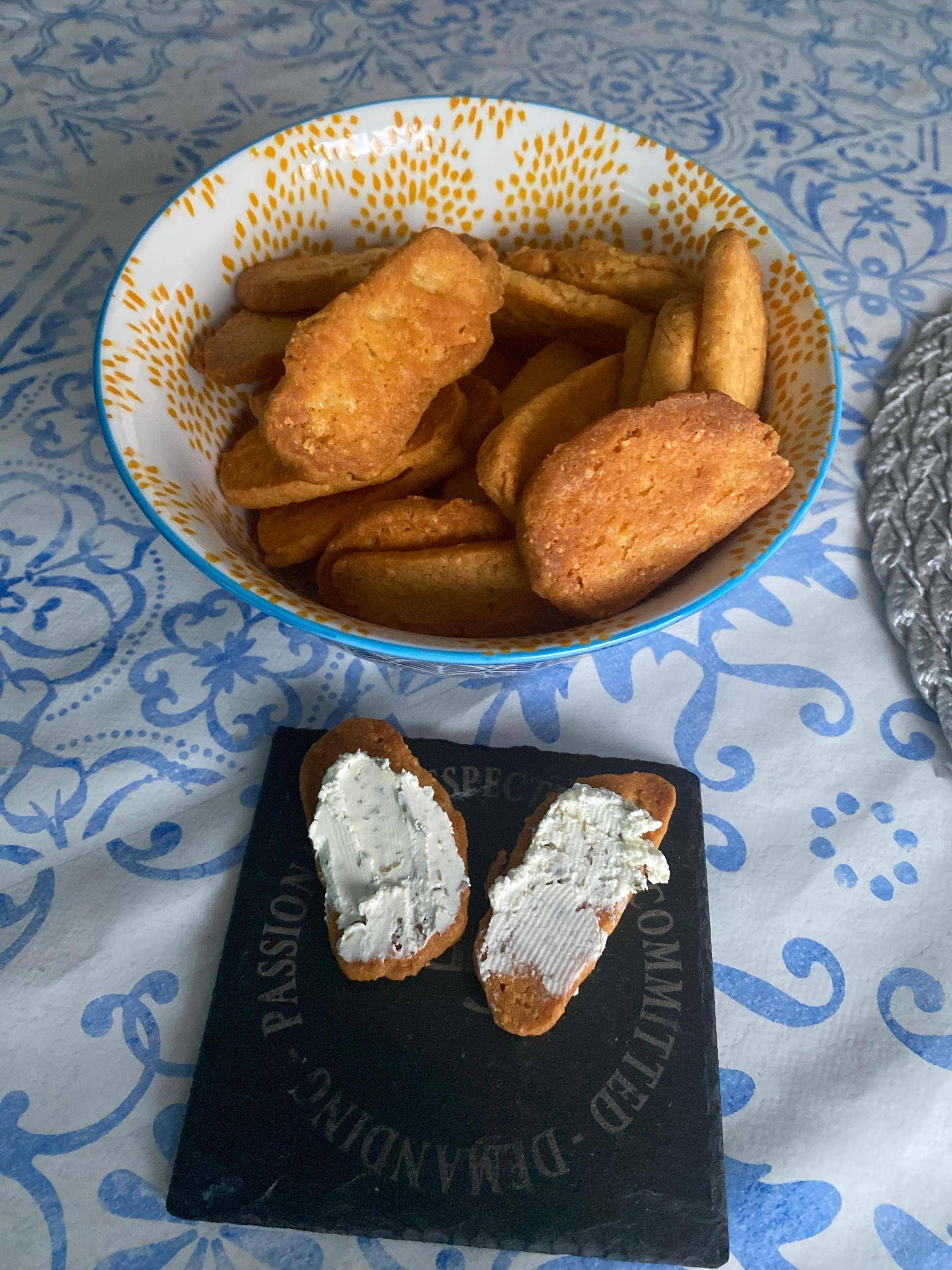 Sablé apéritif au fromage - Recette Companion Connect XL | Moulinex