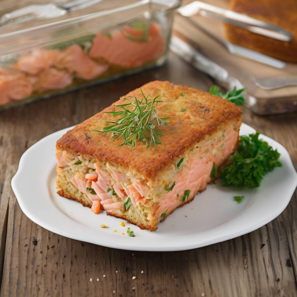 Cake au saumon fumé - Recepten Companion Connect XL | Moulinex