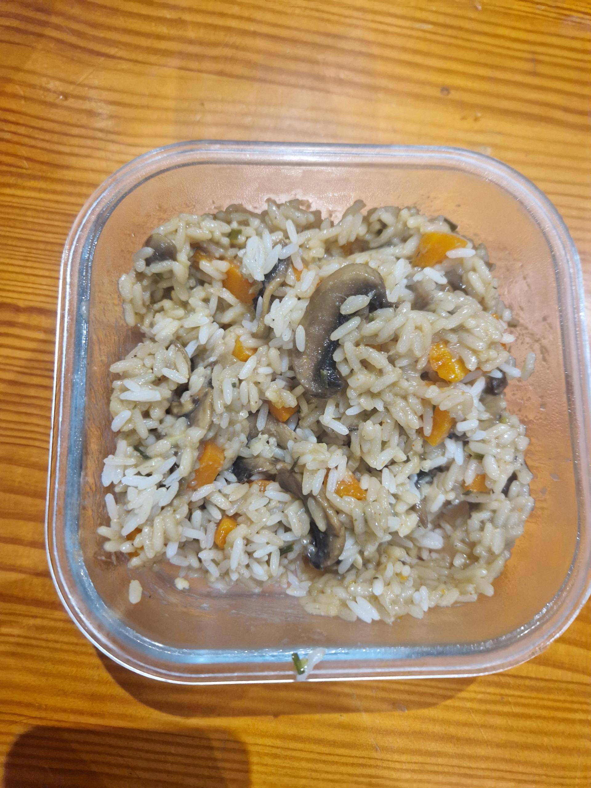 Risotto healthy carottes champi - Recette Companion Connect XL | Moulinex