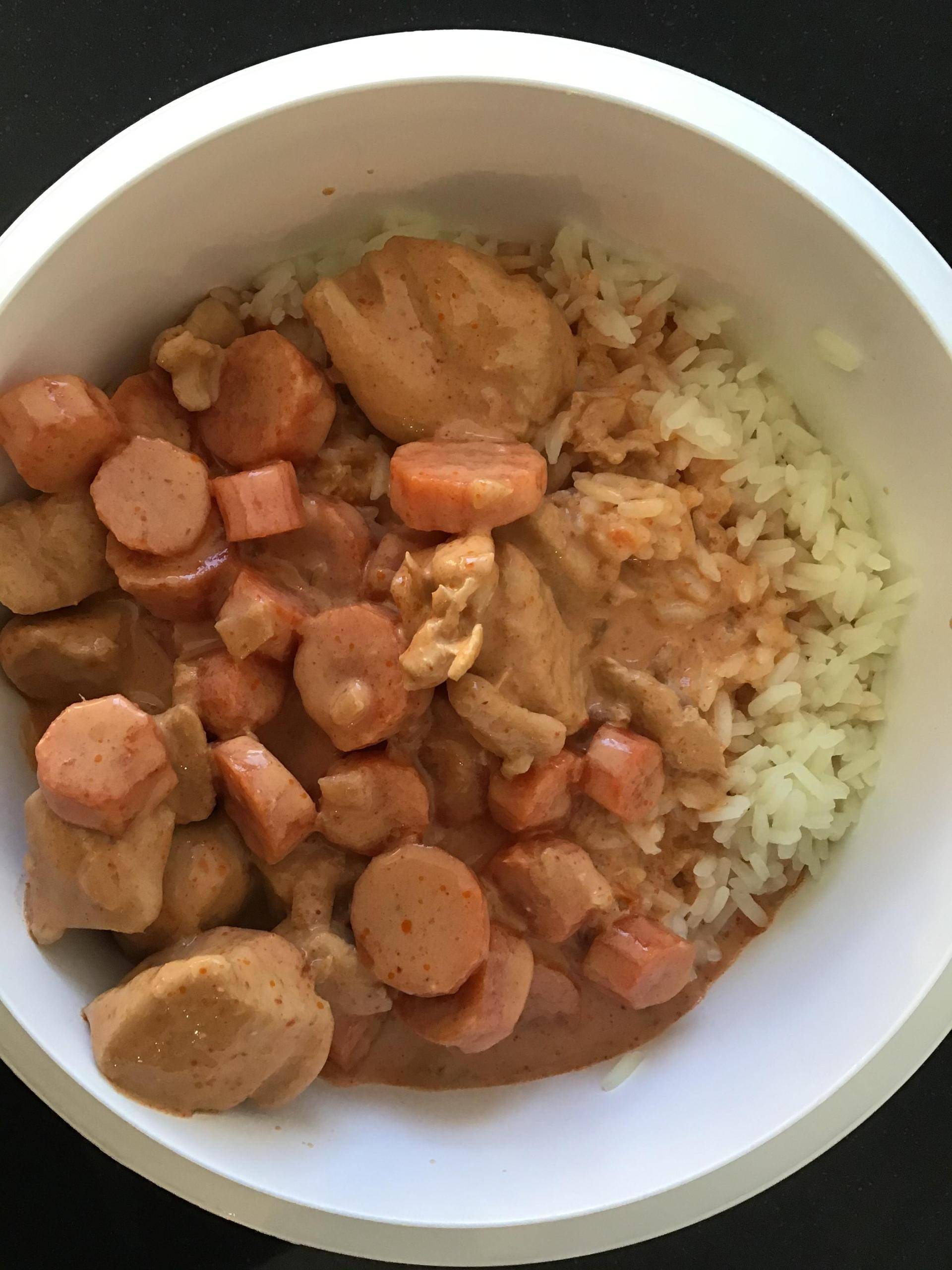Emincé de poulet à la pâte de curry rouge - Recette Cookeo | Moulinex