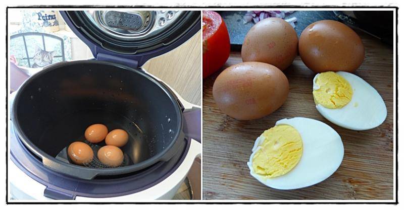 Œuf cuit dur - Recette Cookeo | Moulinex