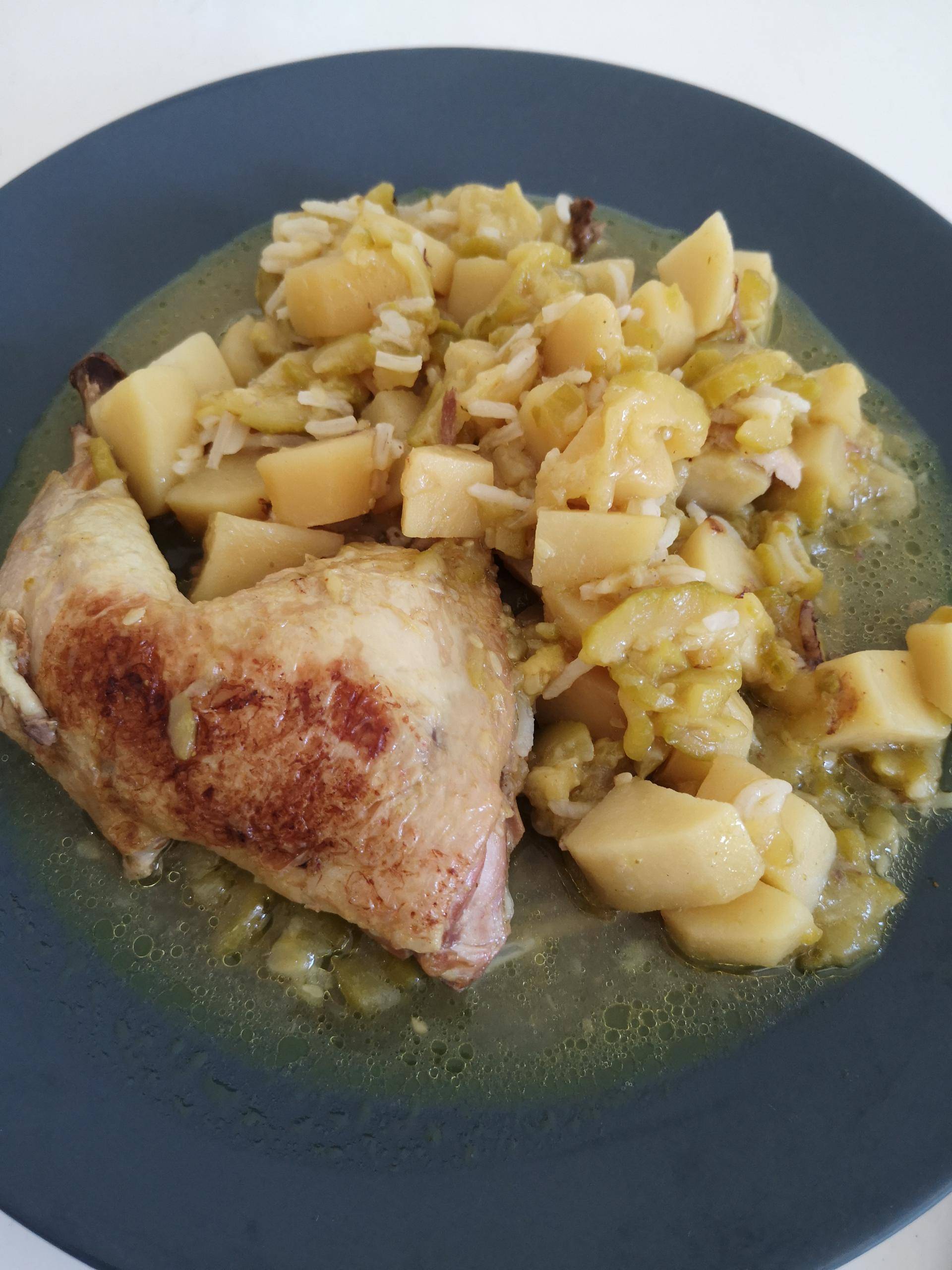 Colombo poulet pommes de terre courgettes - Recepten Cookeo | Moulinex
