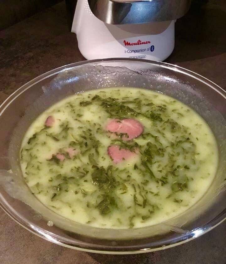 Caldo Verde (Soupe portugaise) - Recepten Companion Connect XL | Moulinex