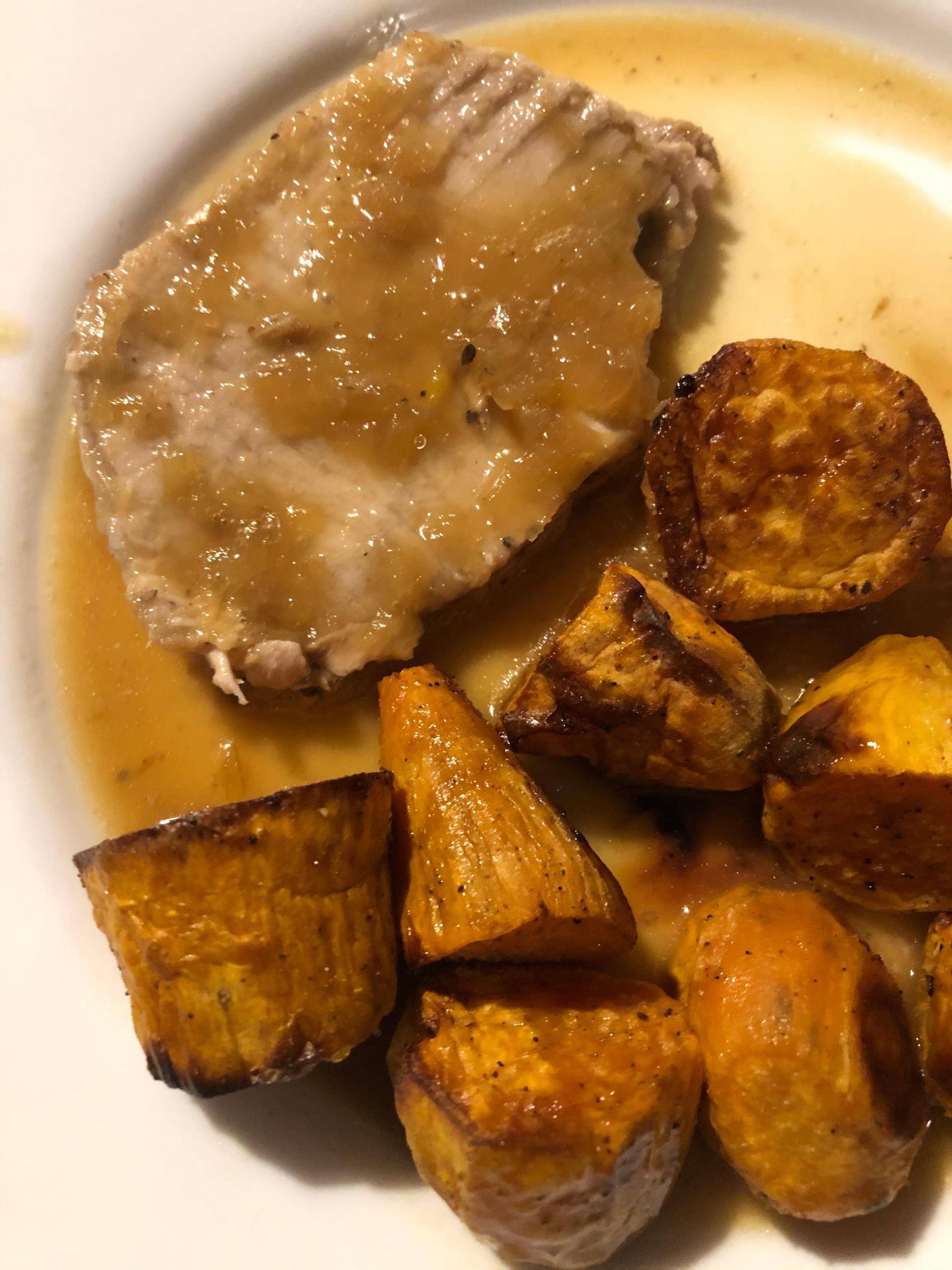 Rôti de porc miel moutarde - Recepten Cookeo | Moulinex