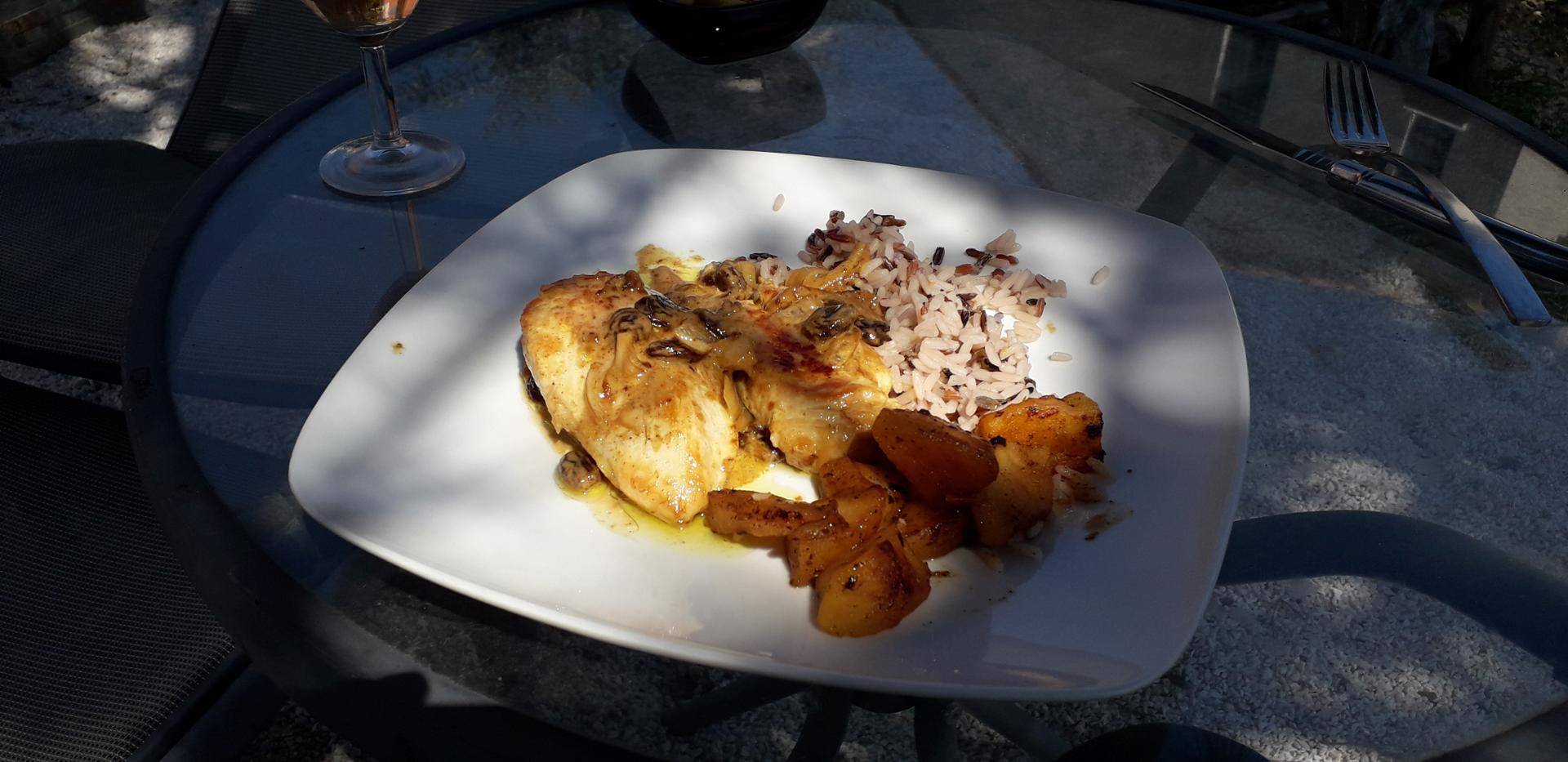 Curry de poulet à l' indienne - Recette Cookeo | Moulinex