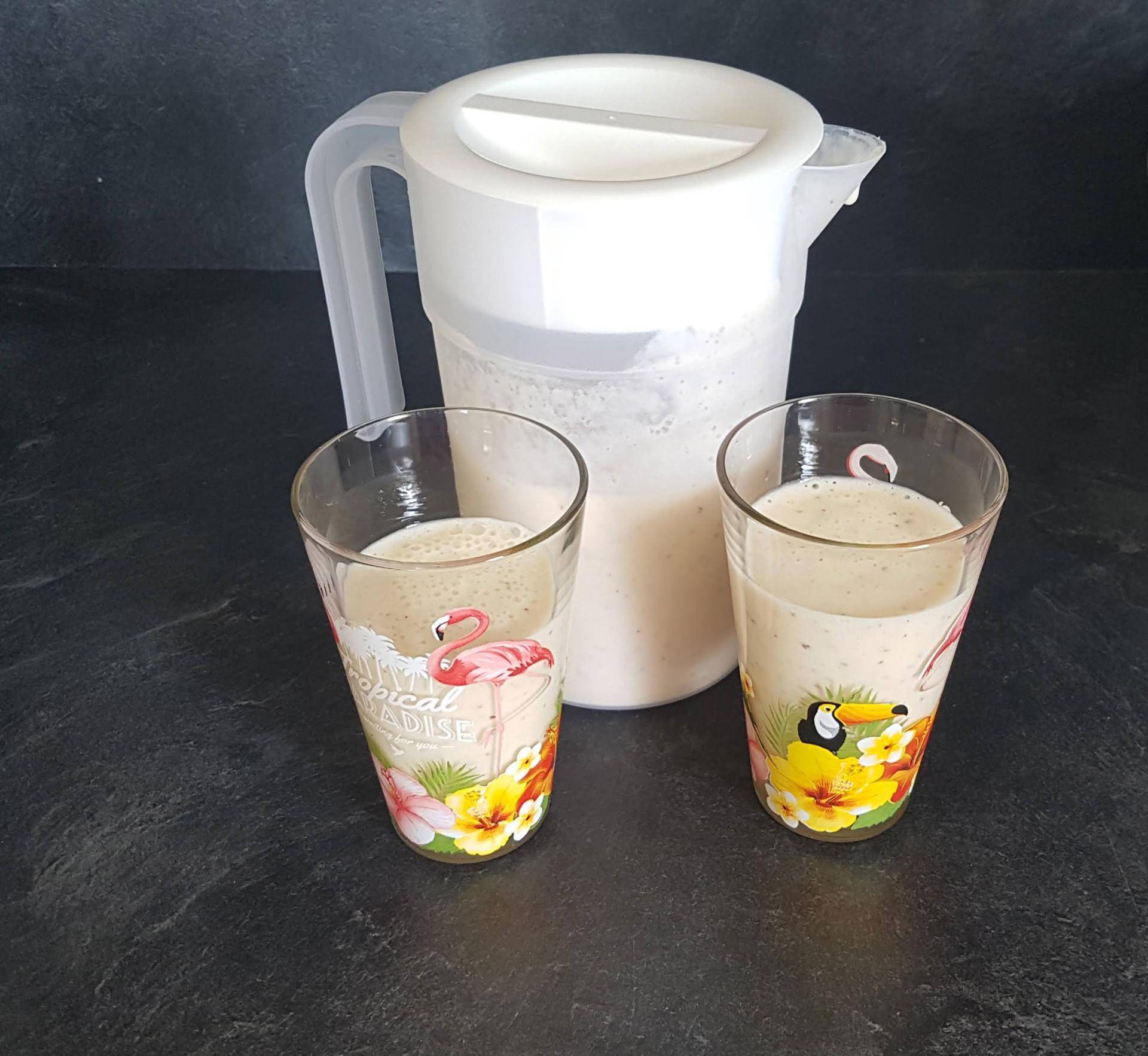 Milkshake Pêche Nectarine - Recette Companion Connect XL | Moulinex