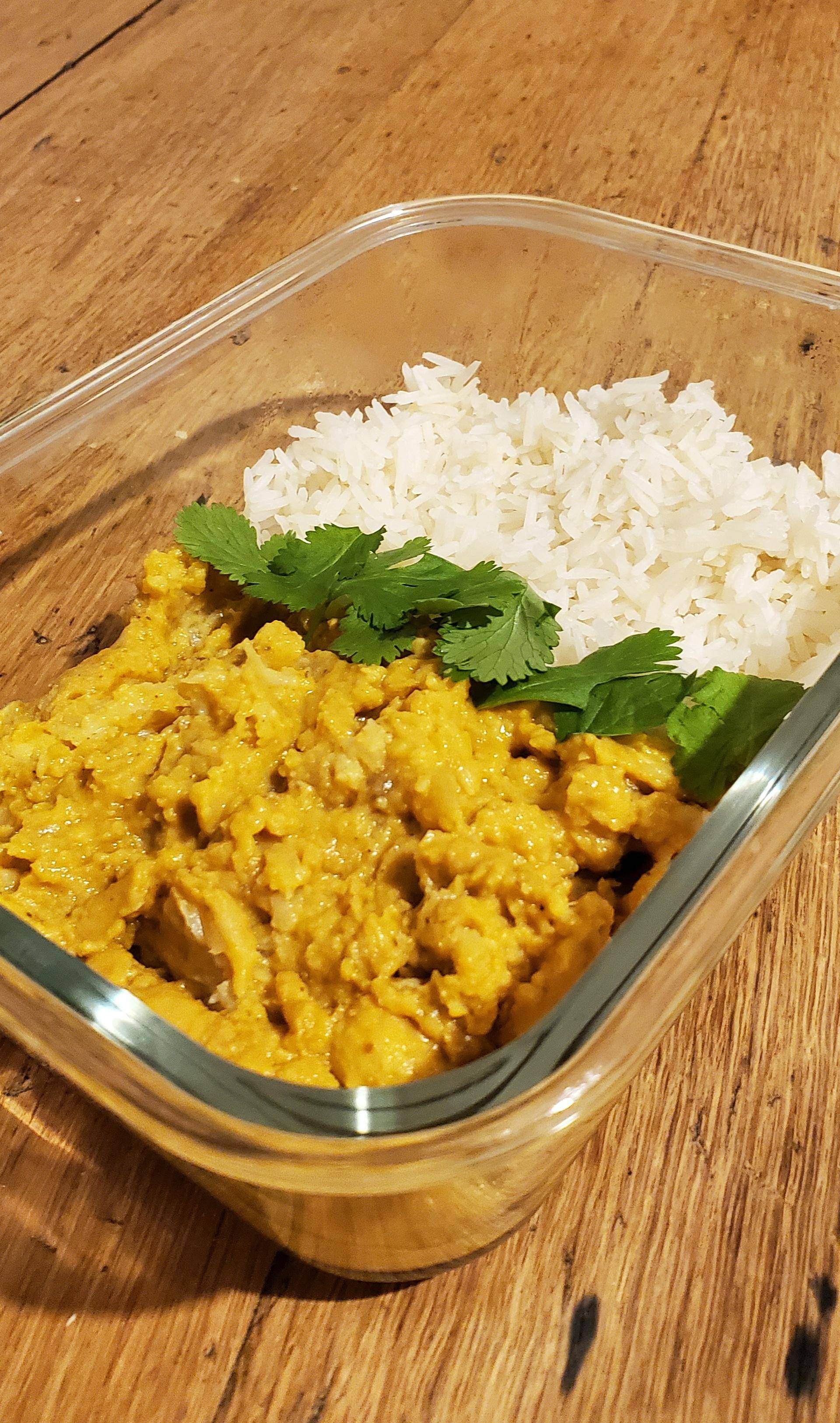 Curry de chou fleur aux lentilles corail - Recette Cookeo | Moulinex