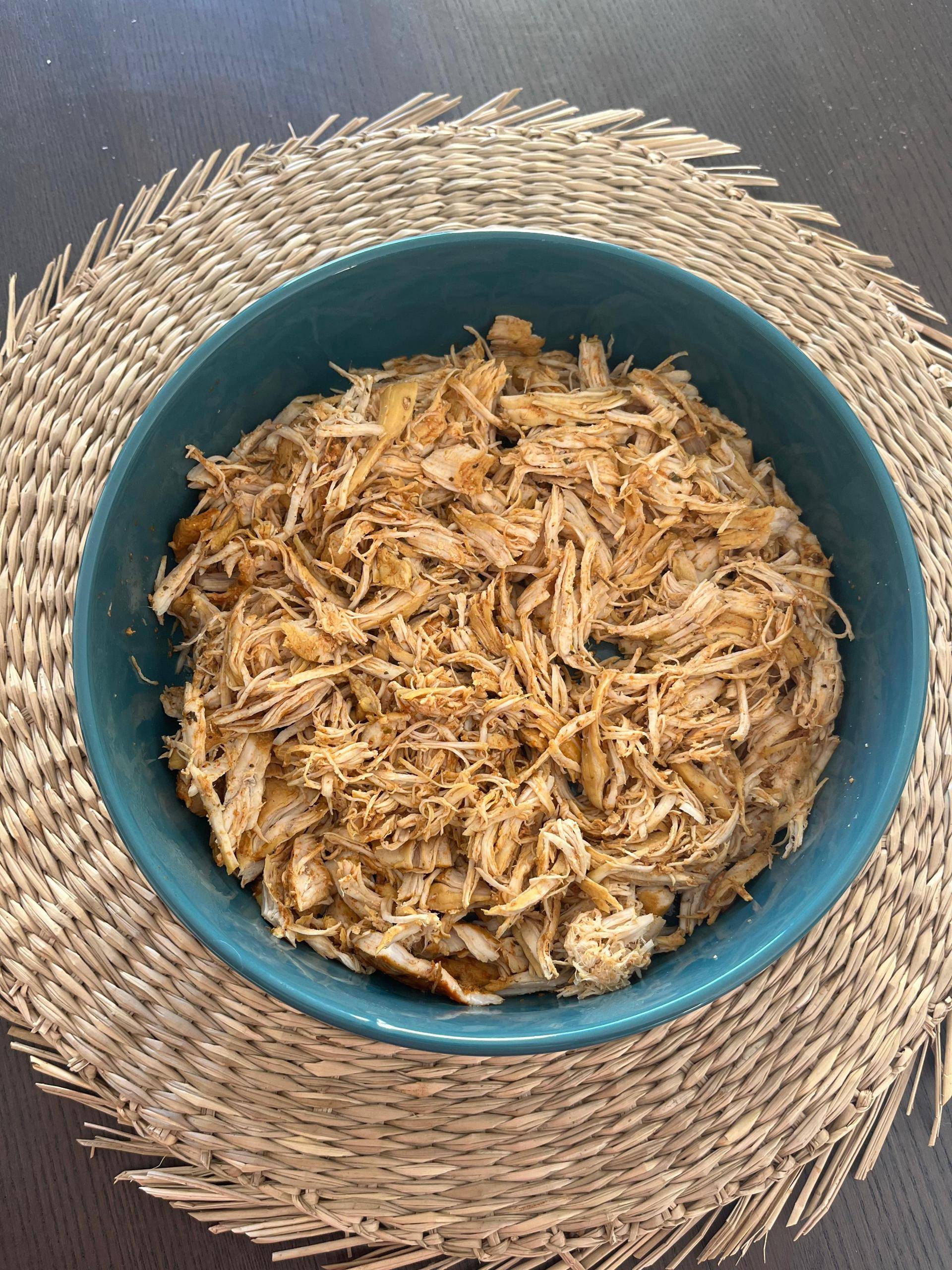Effiloché de poulet aux épices - Recepten Cookeo | Moulinex
