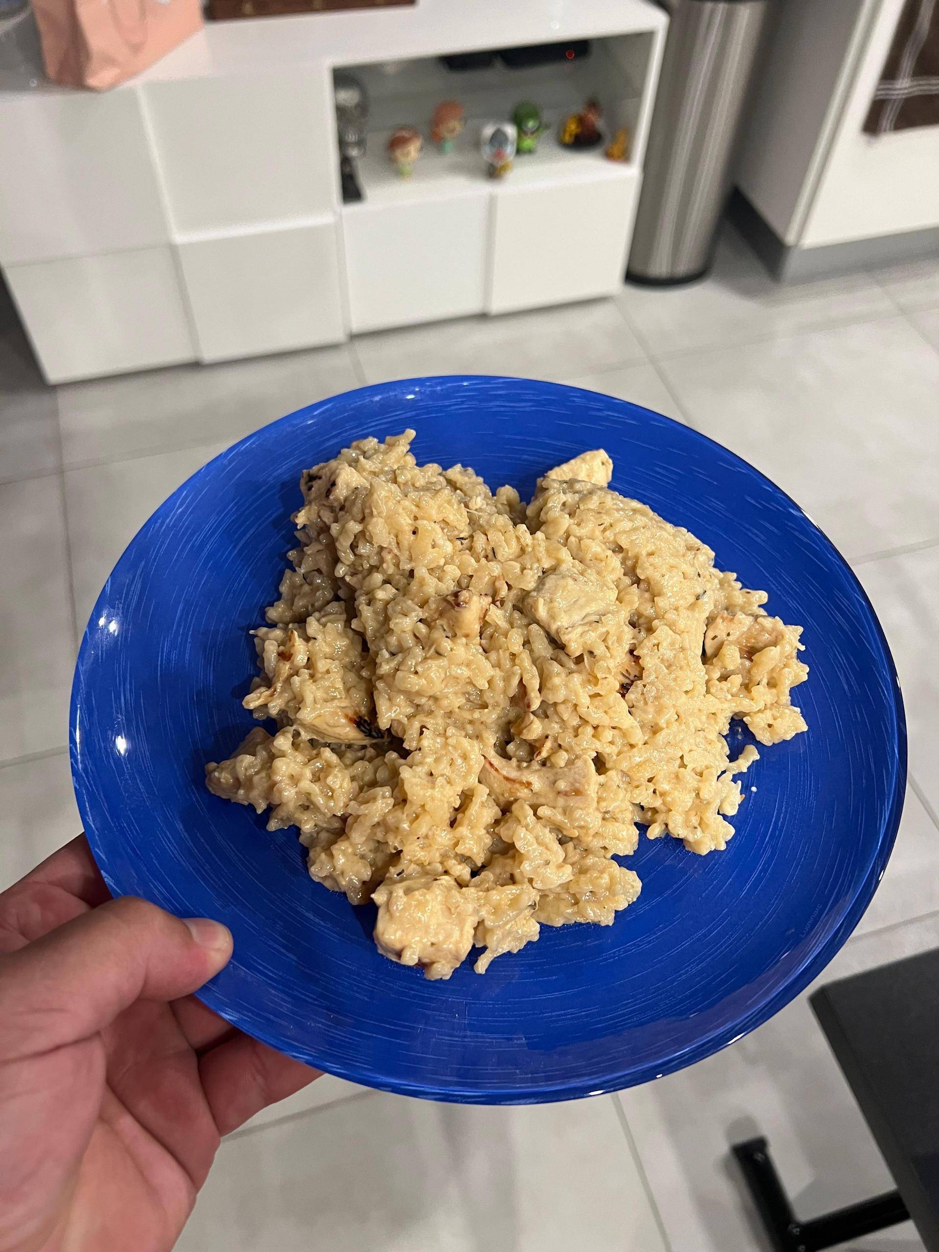 Risotto parmesan et poulet - Recepten Cookeo | Moulinex