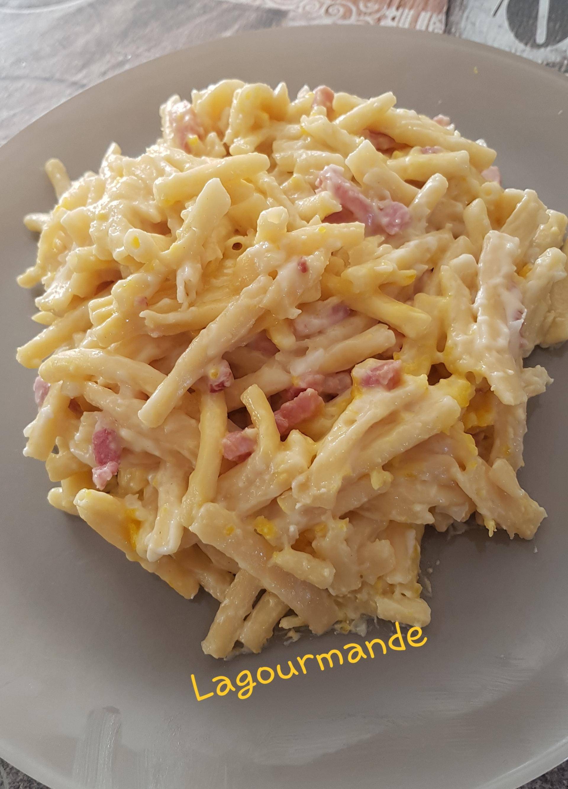 Macaroni à la carbonara - Recepten Companion Connect XL | Moulinex