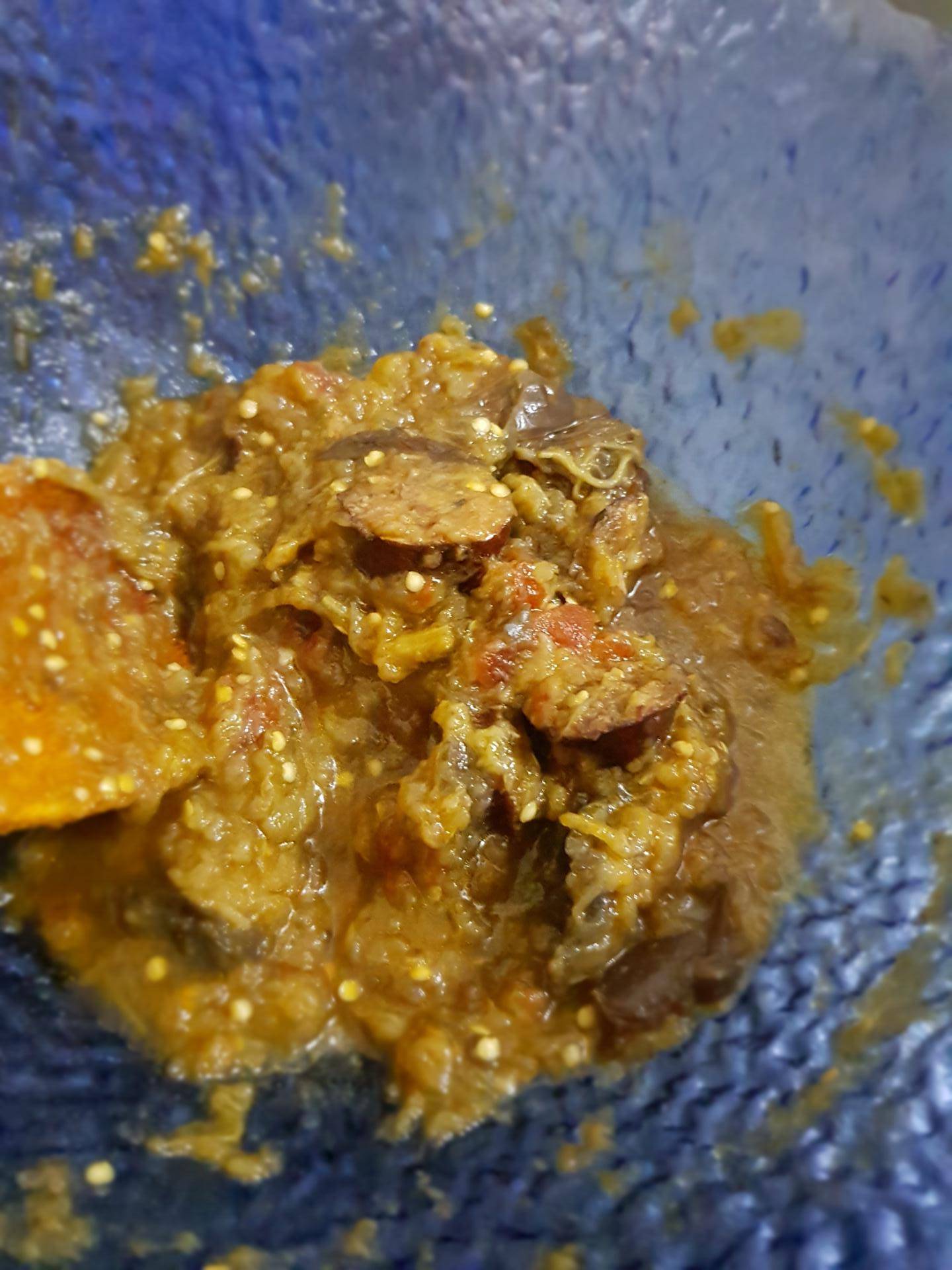 Saucisses fumées aux aubergines - Recette Cookeo | Moulinex