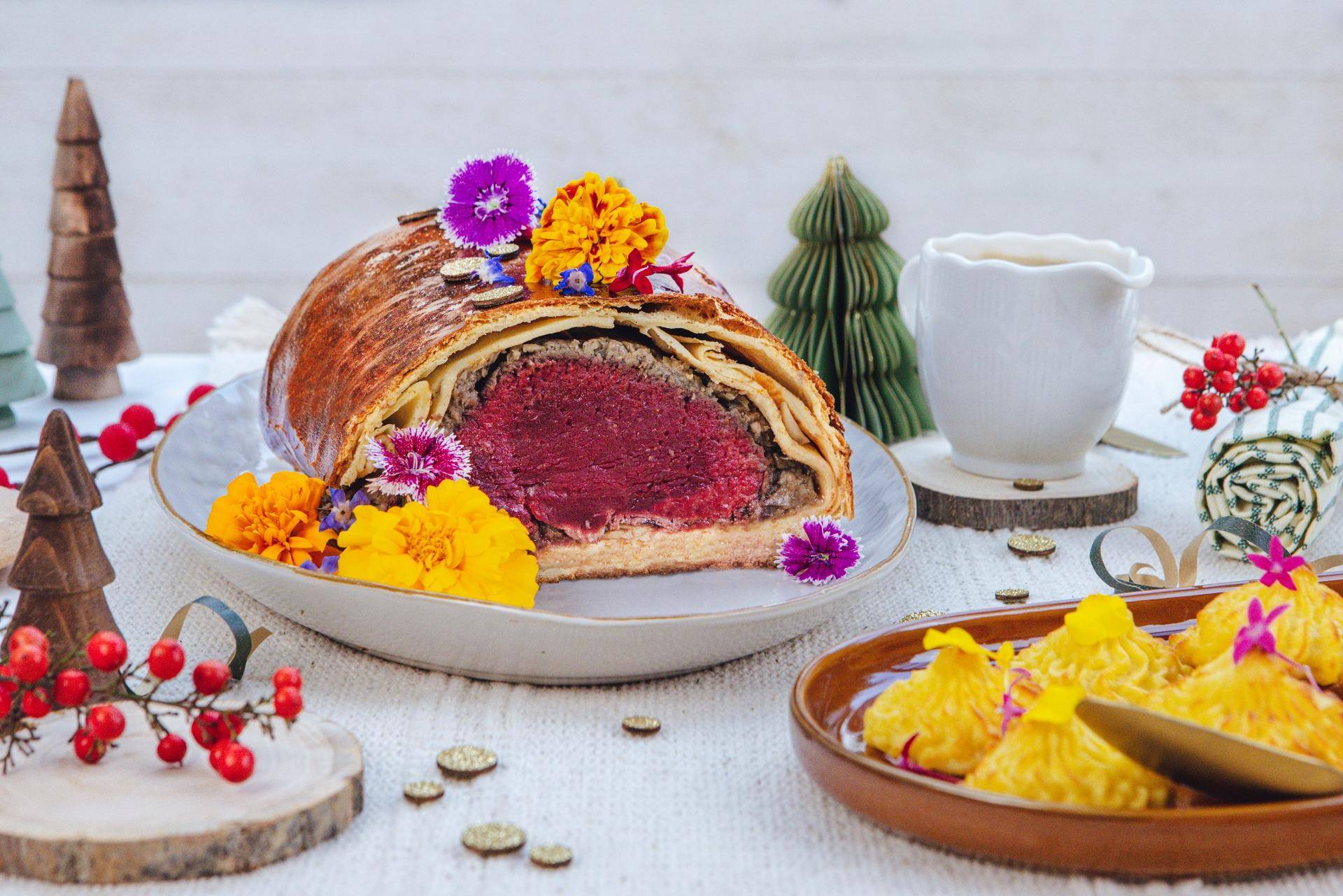 Boeuf en brioche, crème de cèpes et pommes Duchesse - Recepten Companion | Moulinex