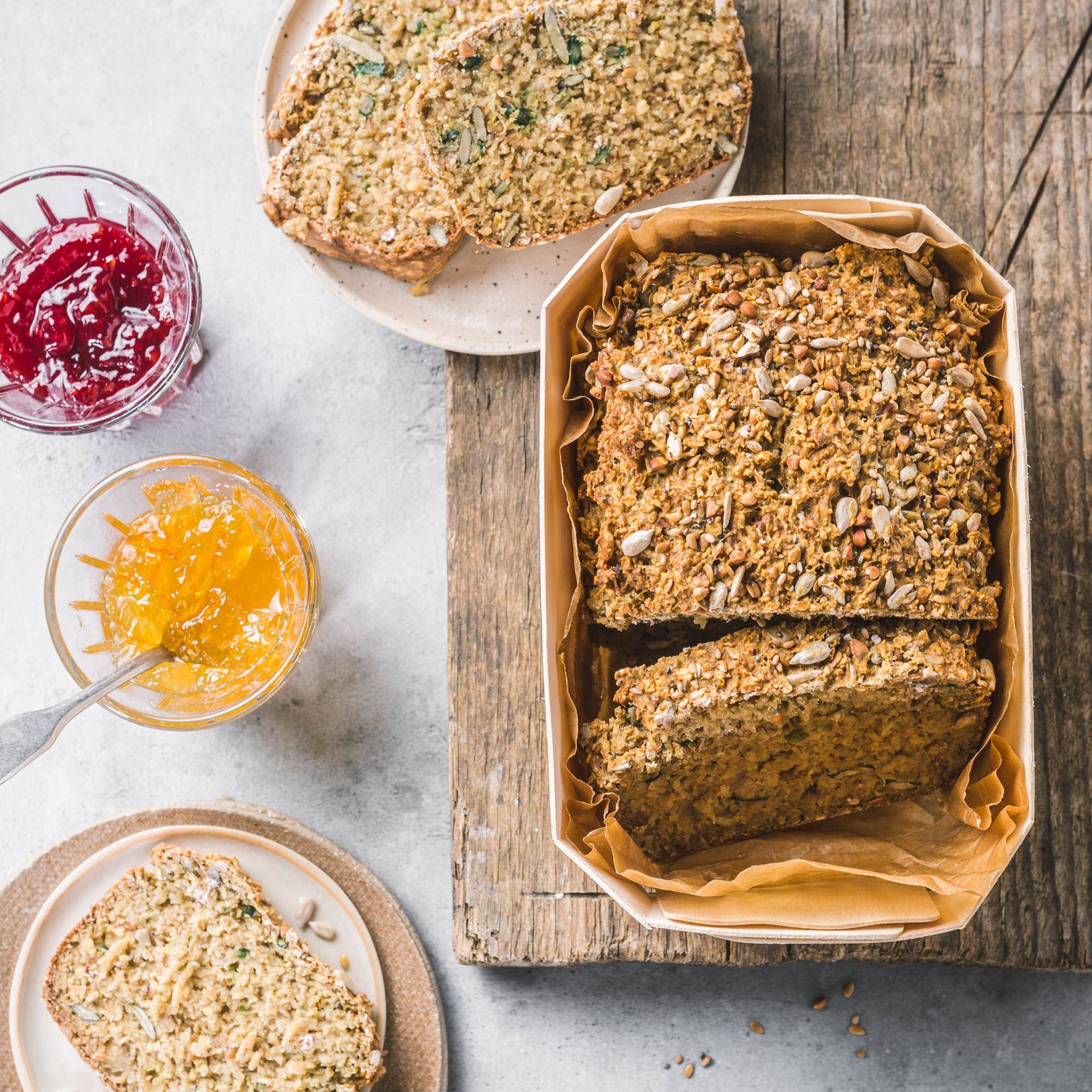 Pain végan au yaourt végétal et avoine - Recette Companion | Moulinex