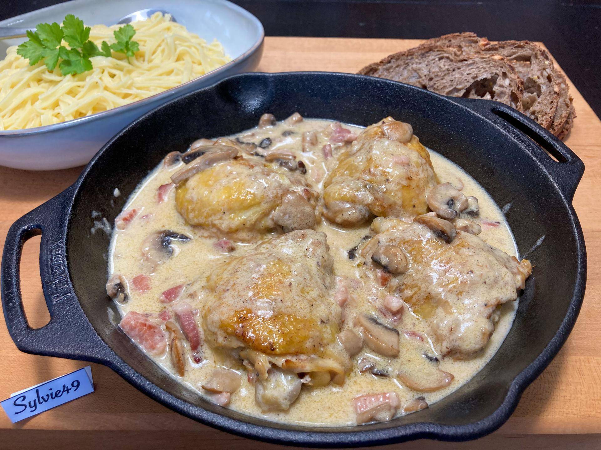 Poulet à la normande - Recepten Cookeo V3 | Moulinex