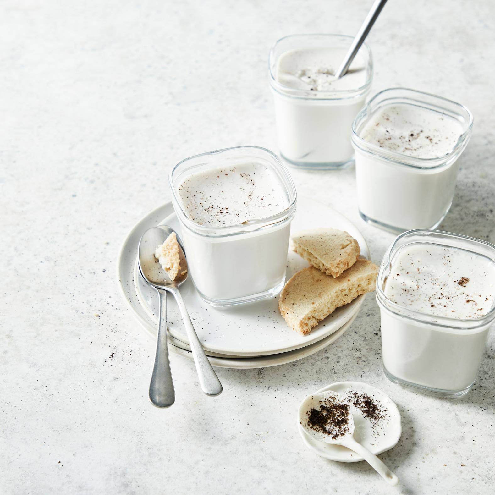 Yaourt vanille au lait d'amande - Recette undefined | Moulinex