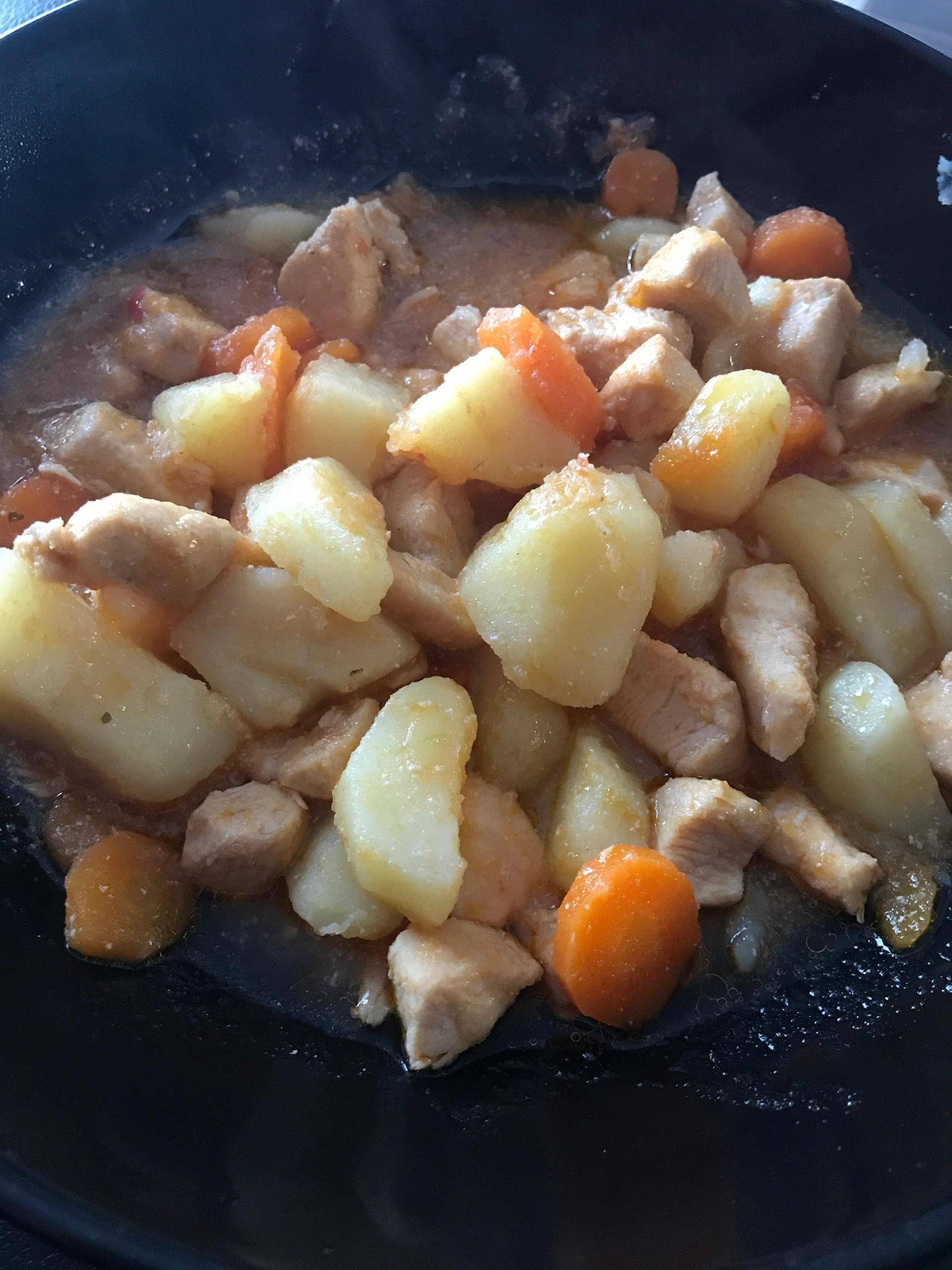 Mijoté de Poulet, Pommes de terre et Carottes - Recepten Companion Connect | Moulinex