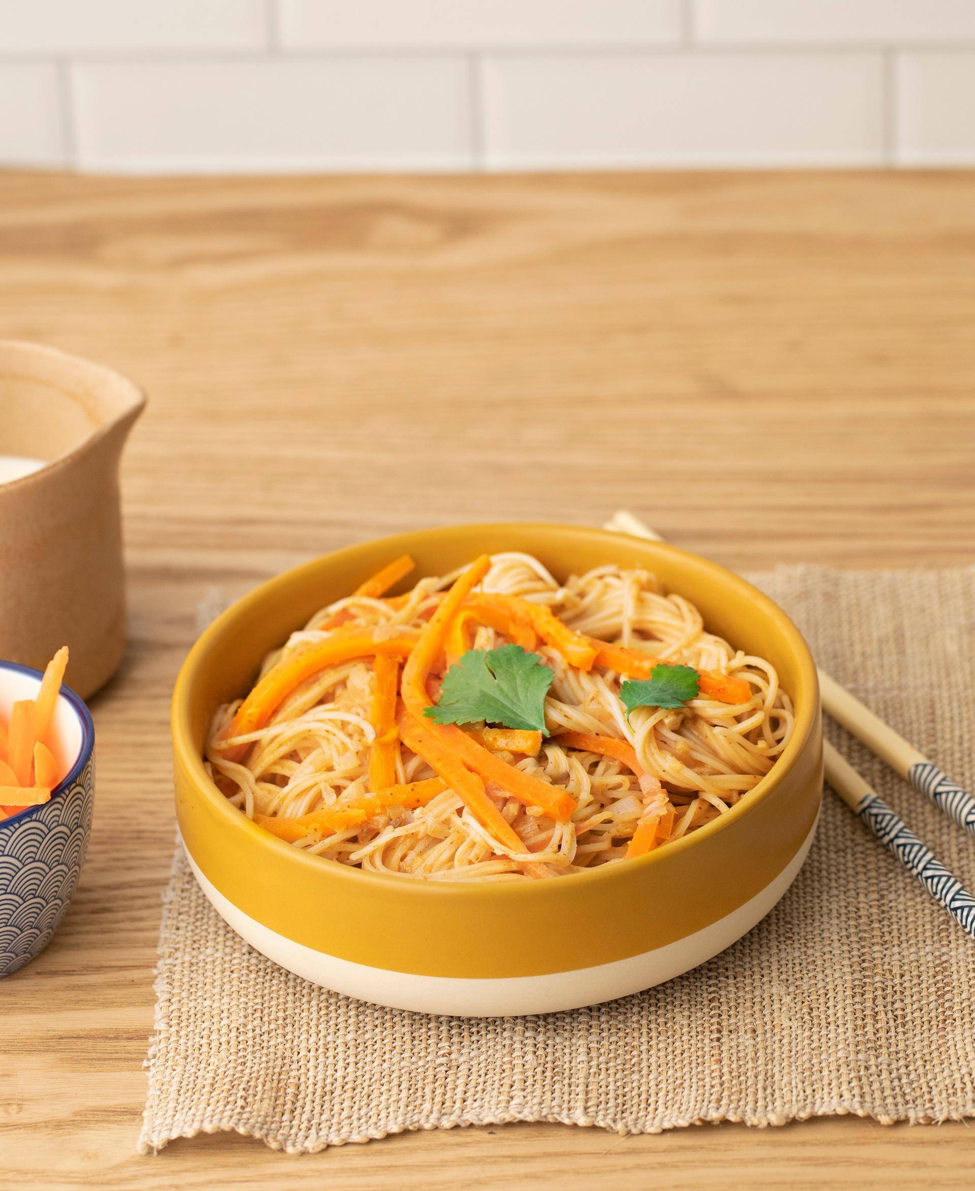 Nouilles curry rouge - Recette Cookeo | Moulinex