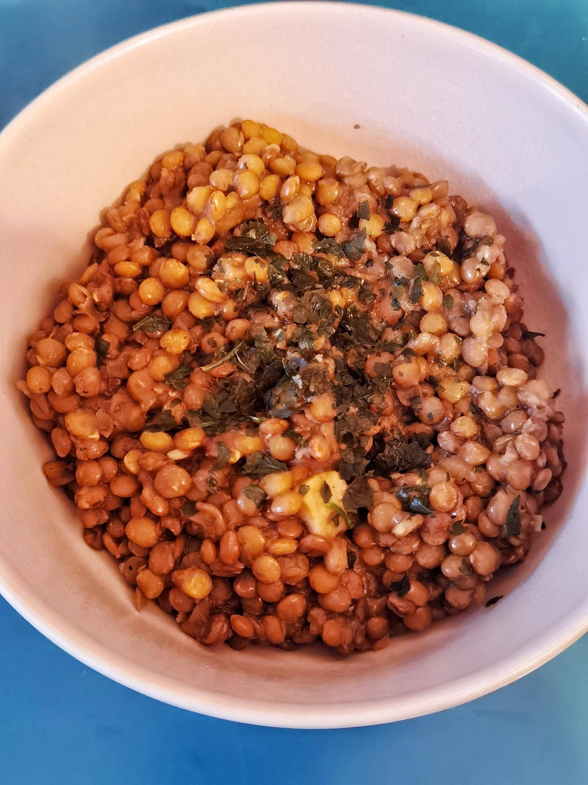 Lentilles à l'orientale - Recette Companion Connect | Moulinex