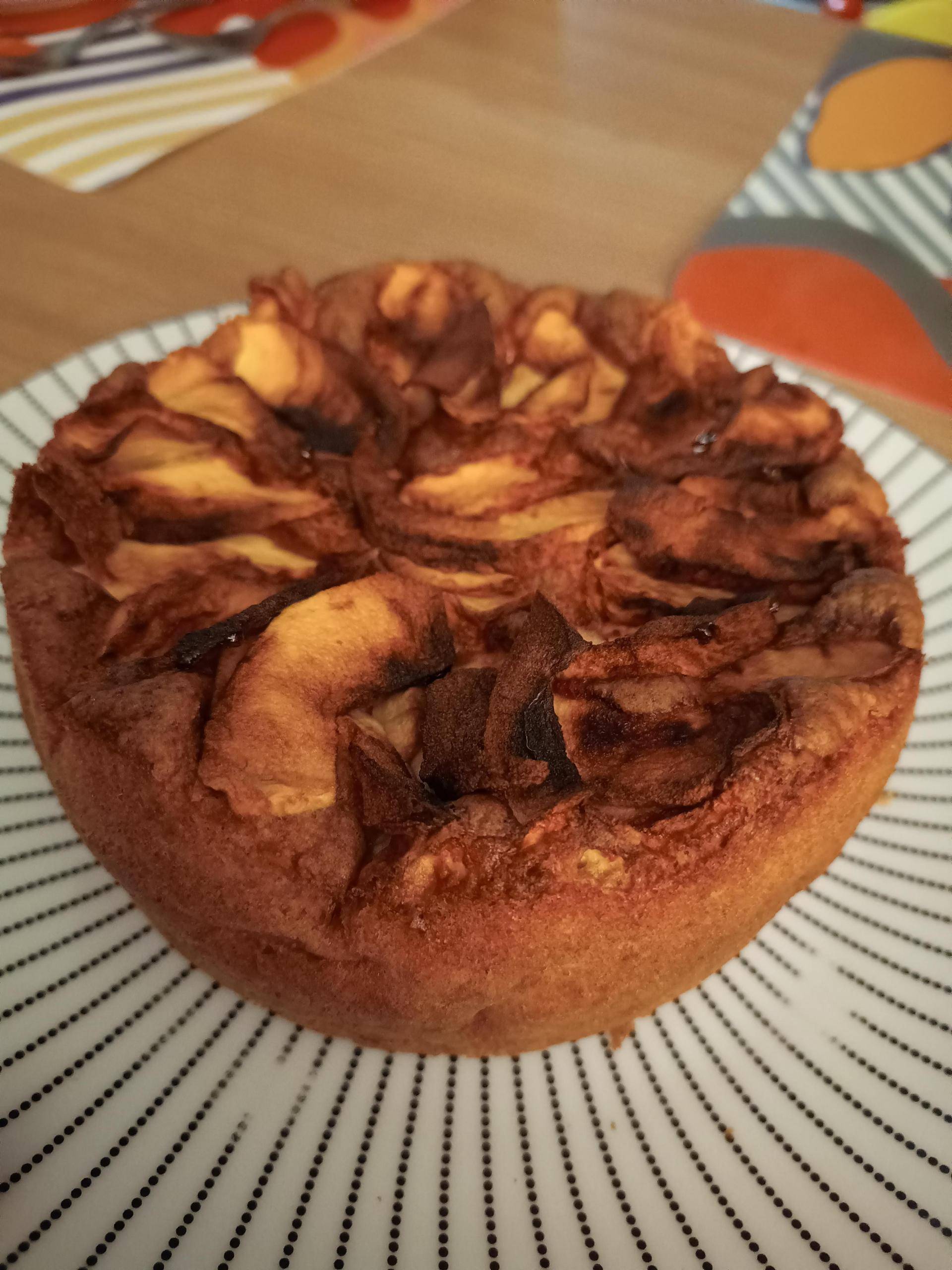 Gâteau léger aux pommes et a la cannelle - Recepten Cookeo | Moulinex