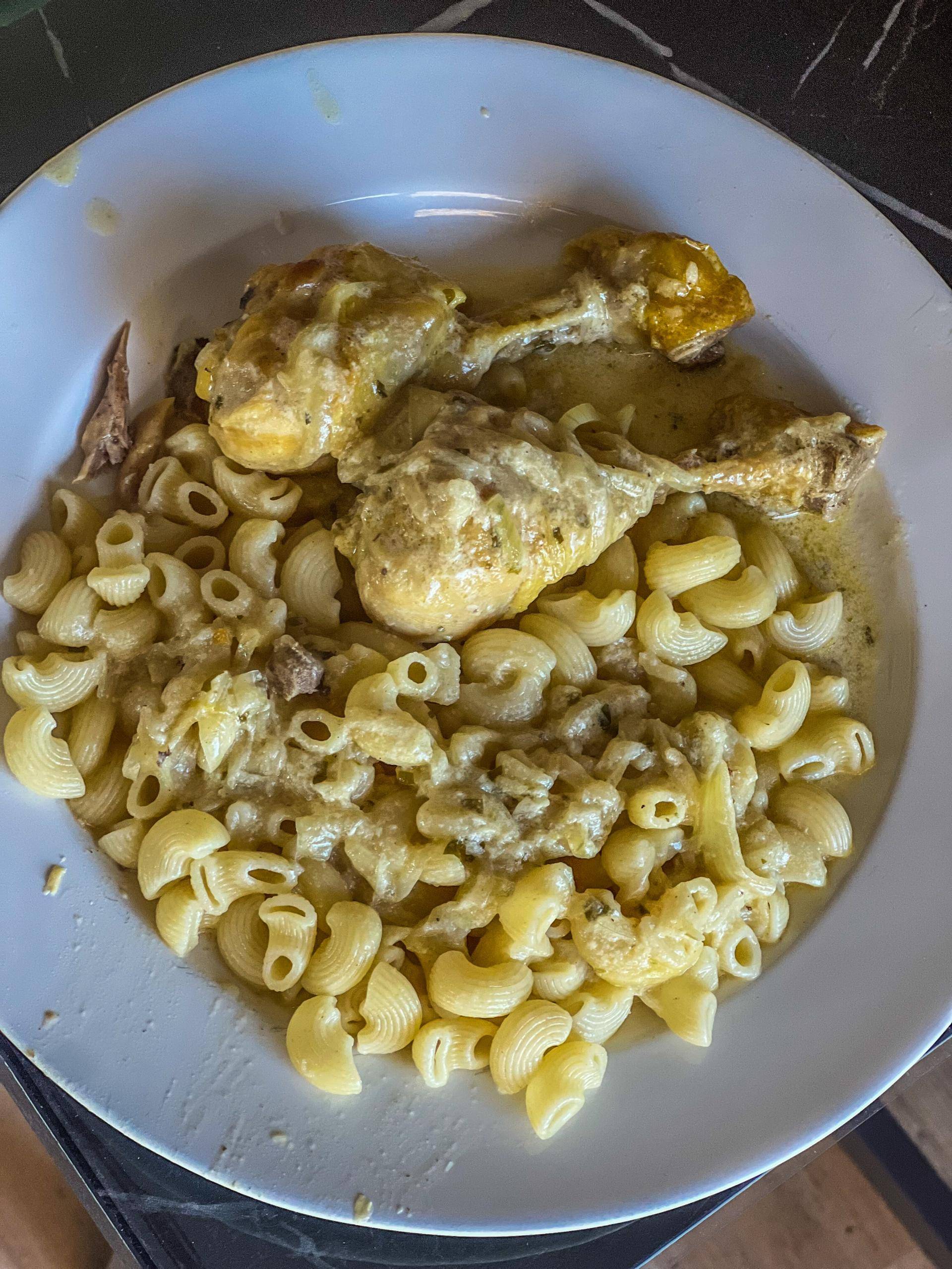 Pilons de poulet à la crème - Recette Cookeo | Moulinex
