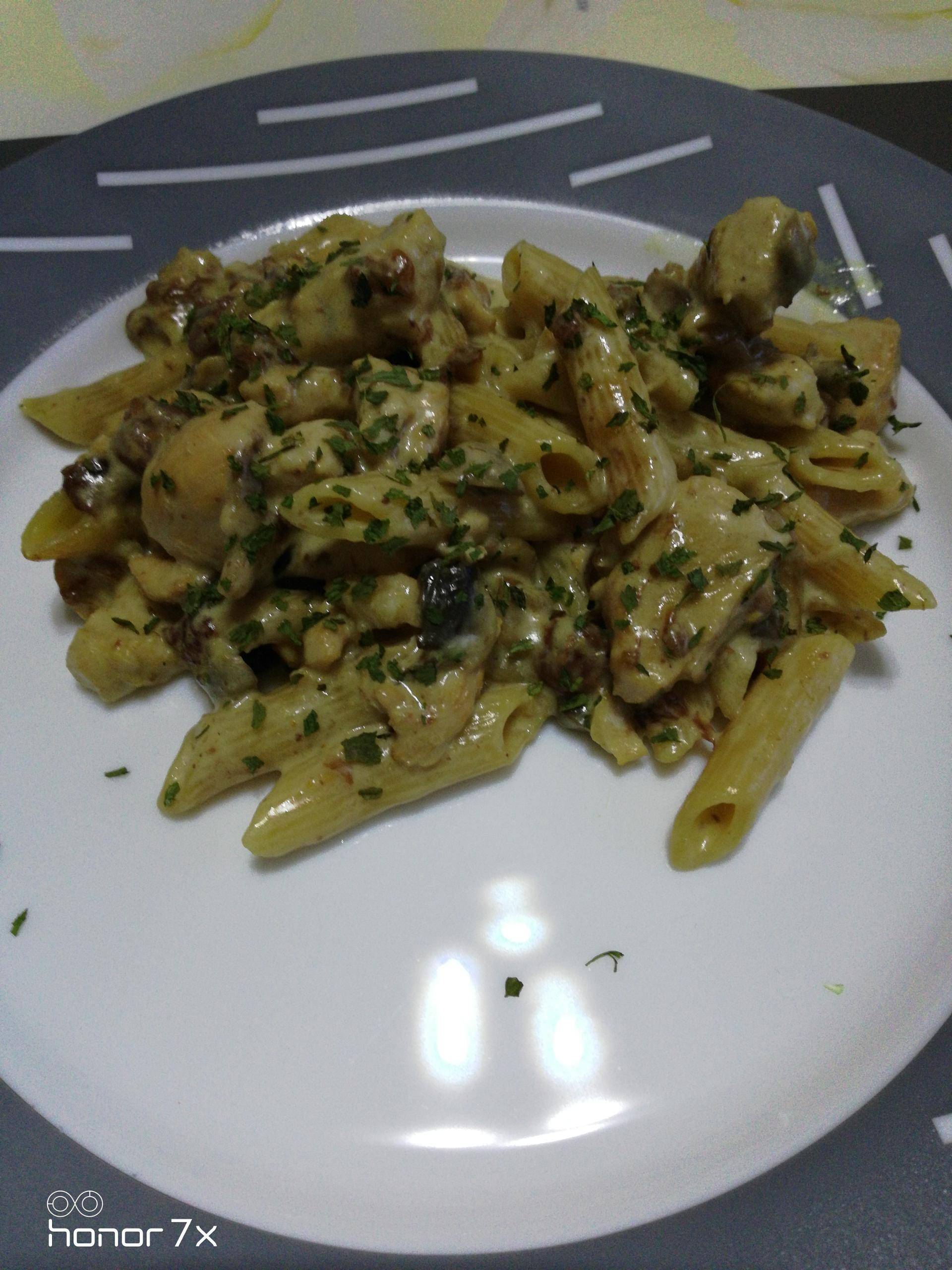 Poulet curry coco et mini penne - Recepten Cookeo | Moulinex