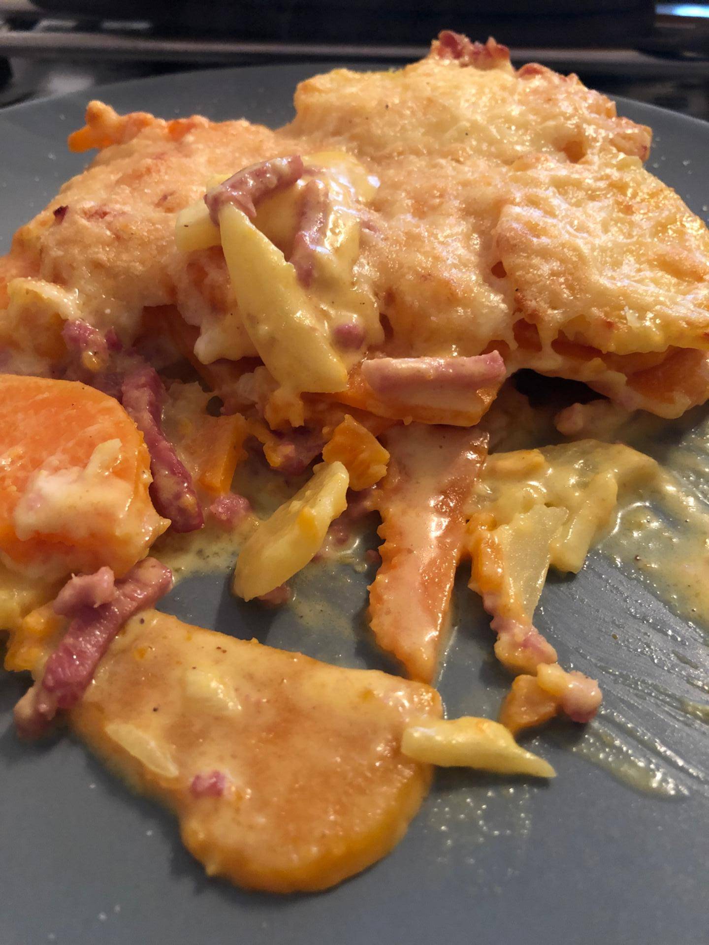 Gratin de patates douces - Recepten Companion | Moulinex