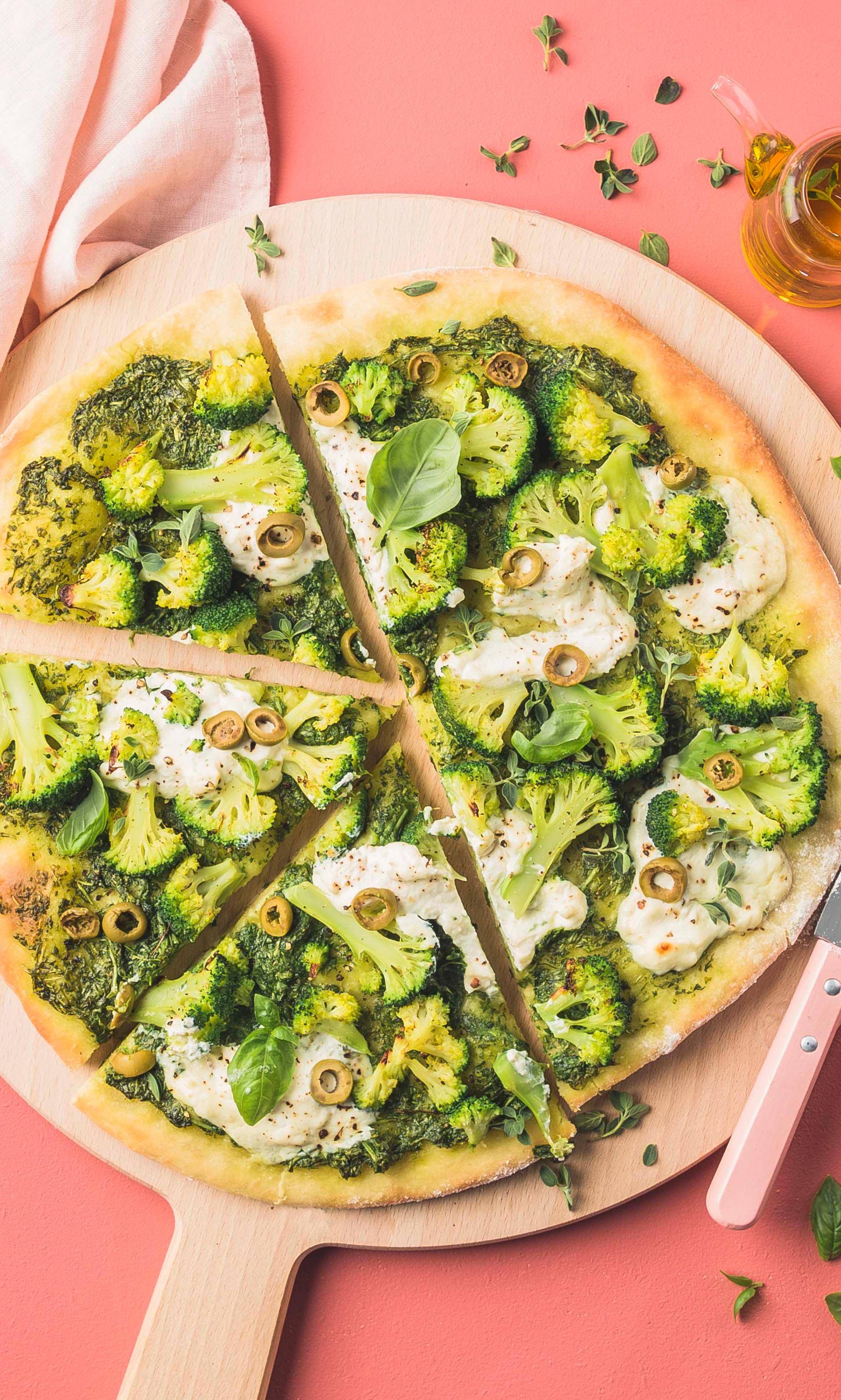 Pizza ricotta roquette - Recette Cook'in One | Moulinex