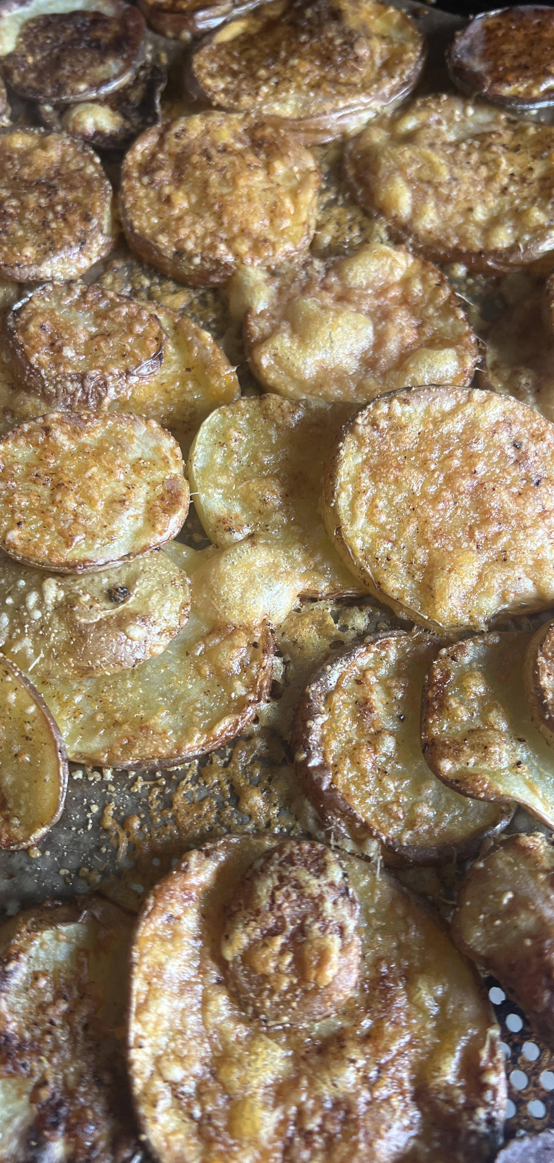 Pomme de terre aux épices de Clairoush - Recette Easy Fry Crispy Stack | Moulinex