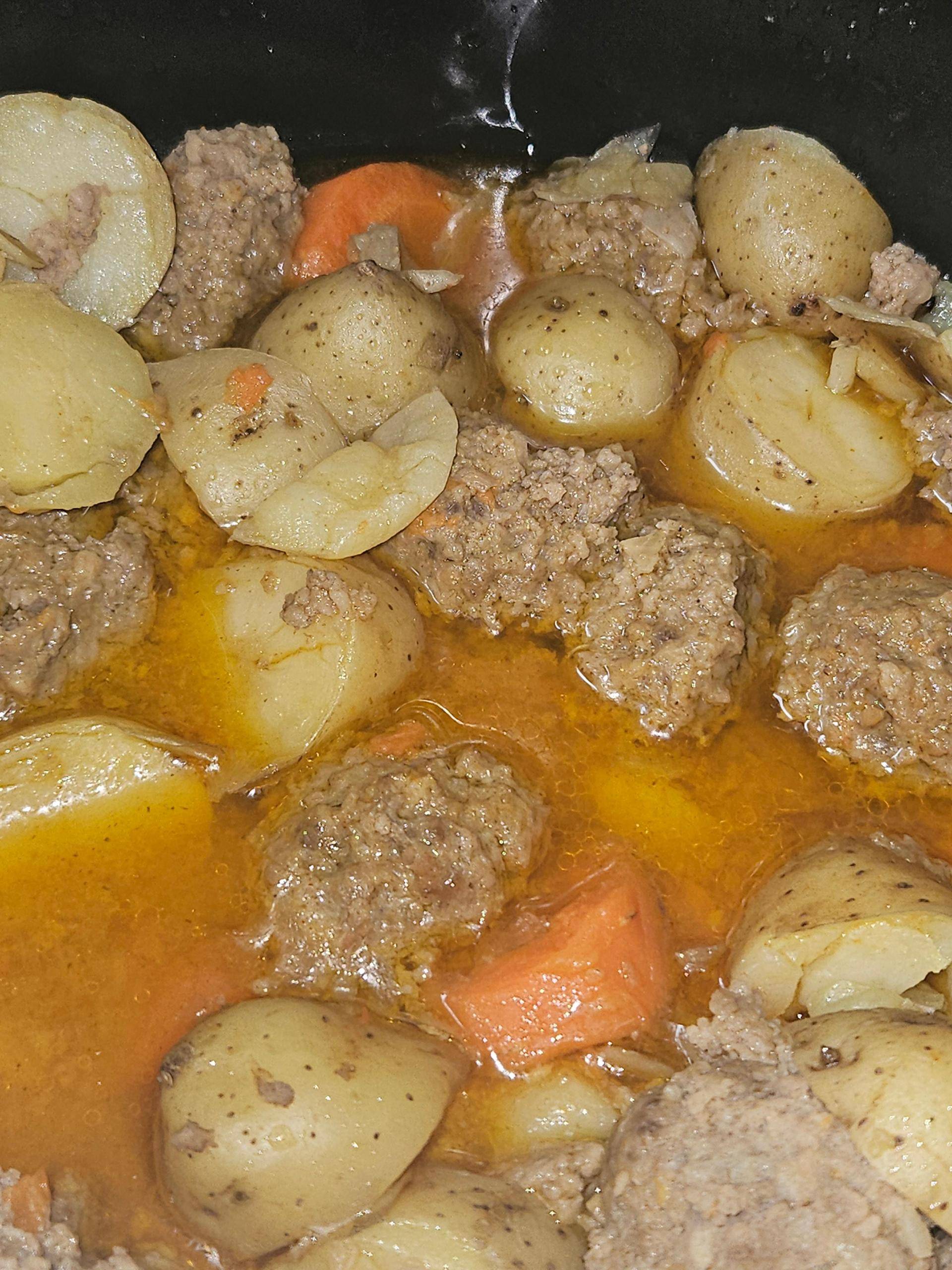 Boulettes, carottes, pommes de terre - Recepten Cookeo V3 | Moulinex