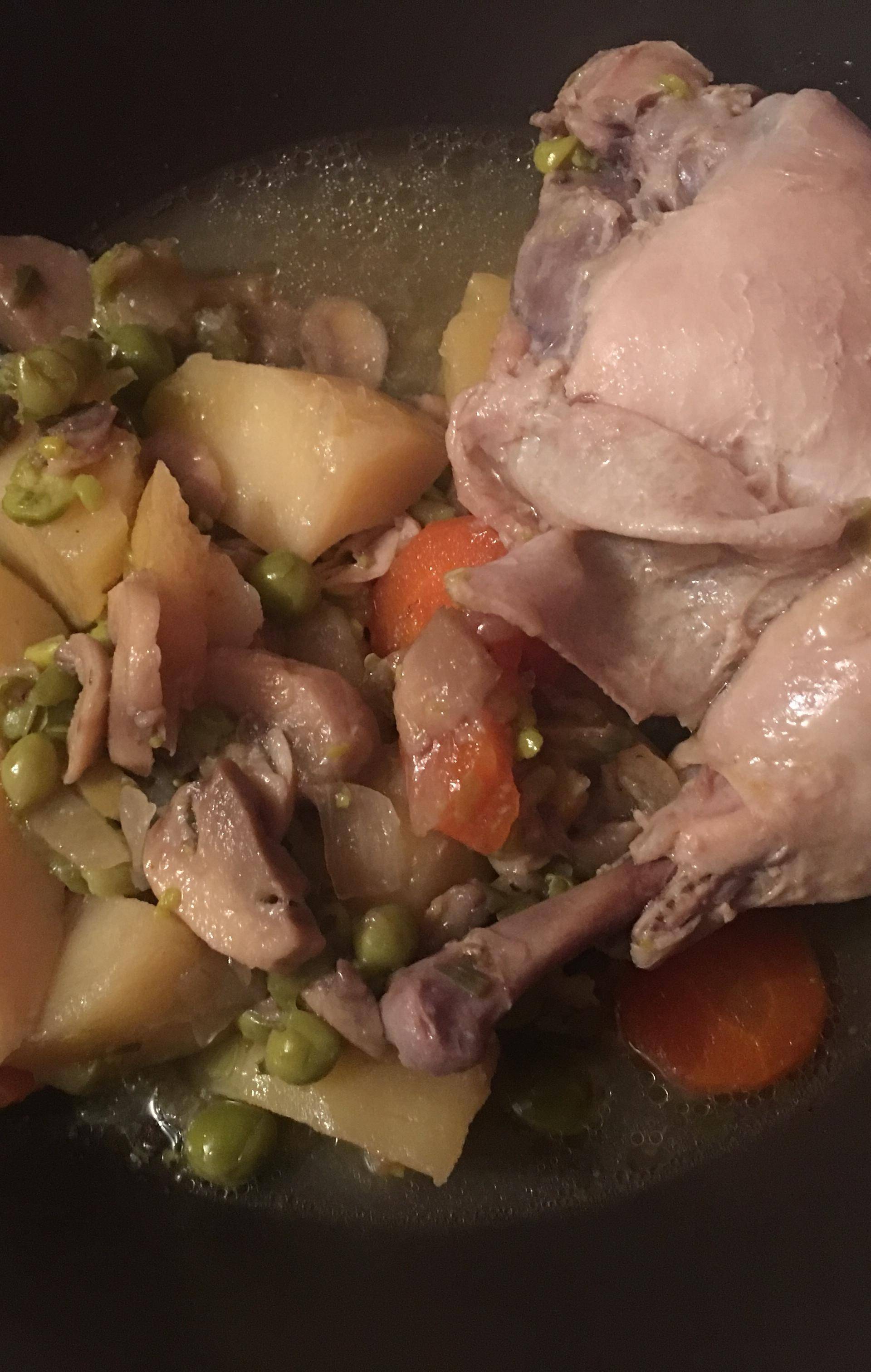 Cuisse de poulet au citron et légumes - Recette Cookeo | Moulinex