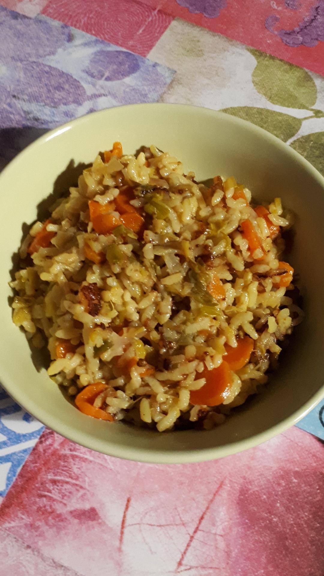 Risotto aux poireaux et carottes - Recepten Cookeo | Moulinex