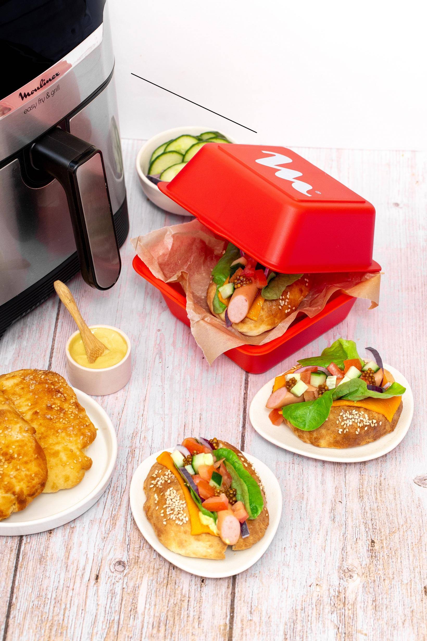 Beignetdwich - Recepten Dual Easy Fry & Grill Canada | Moulinex