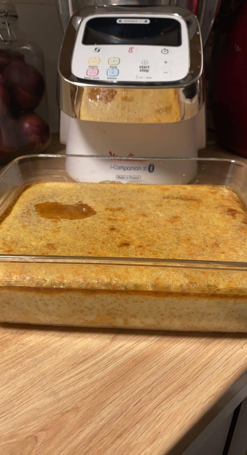 Œuf au lait vanillé - Recette Companion Connect XL | Moulinex