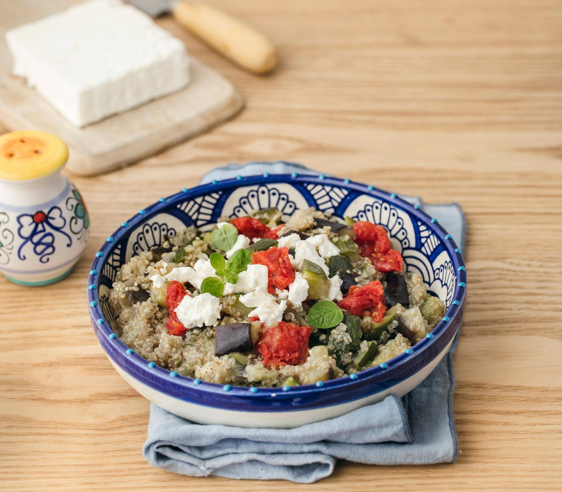 Quinoa féta courgettes - Recepten Cookeo | Moulinex