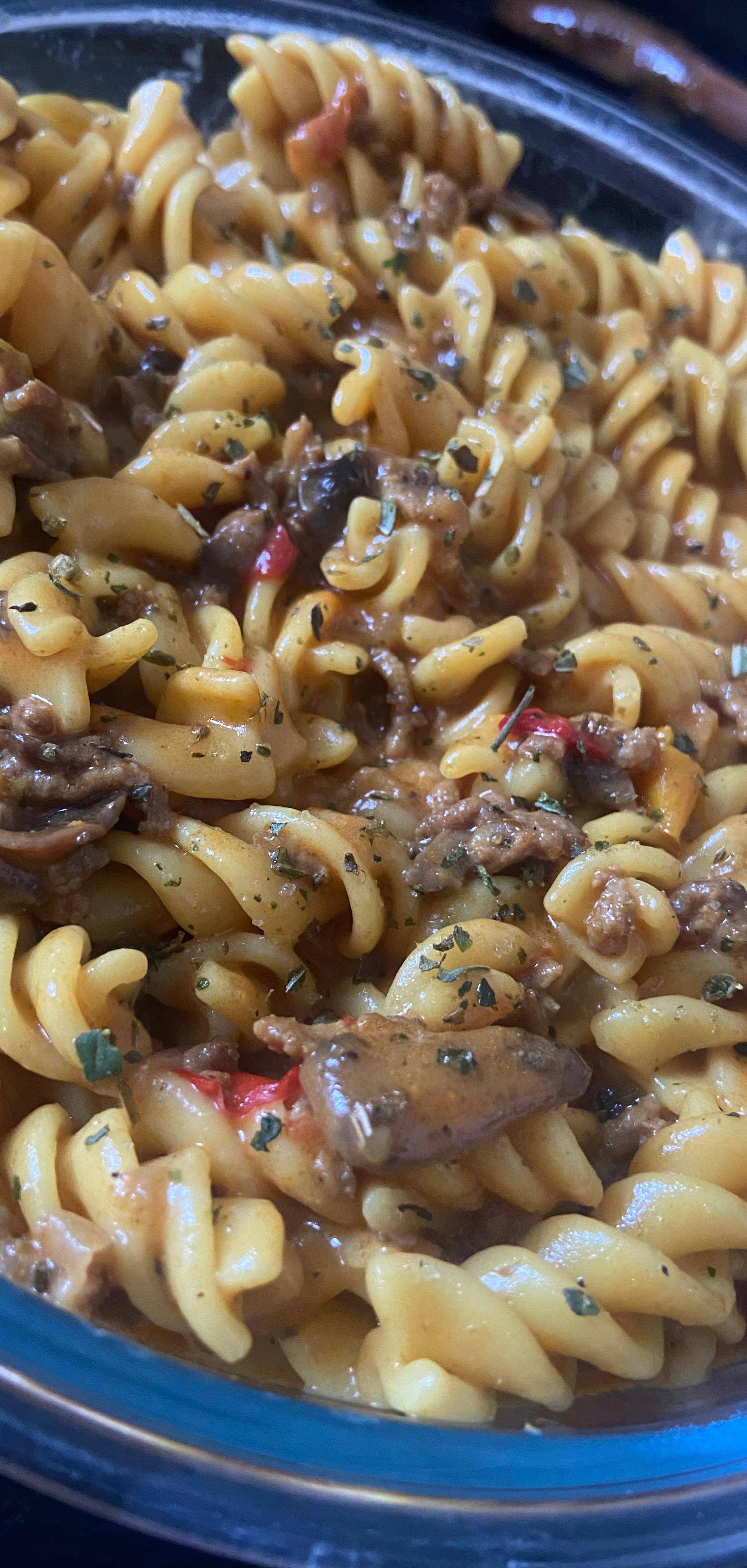 Sauce pasta poivrons - Recette Cookeo | Moulinex