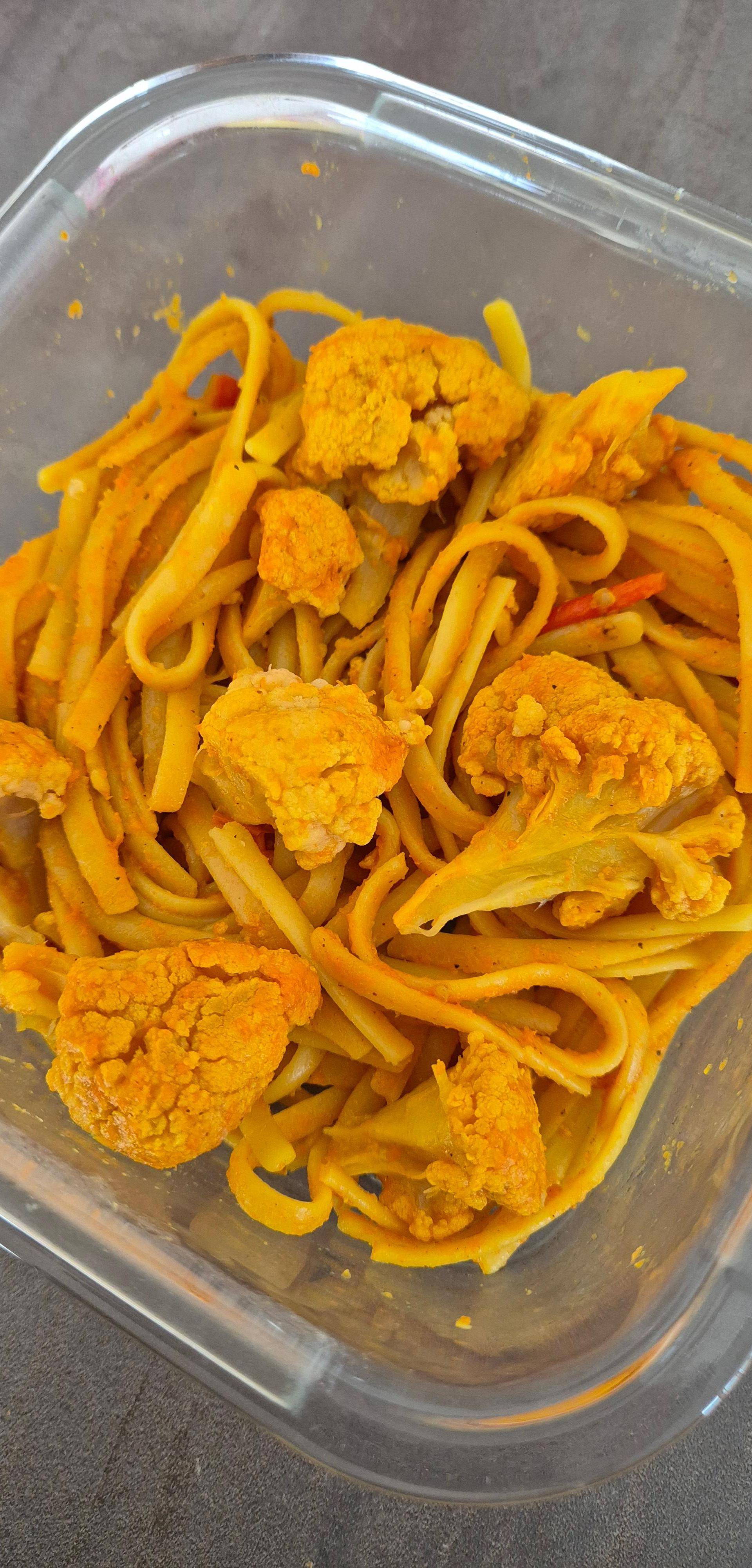 Pâtes au curry et Chou-fleur - Recette Companion XL | Moulinex