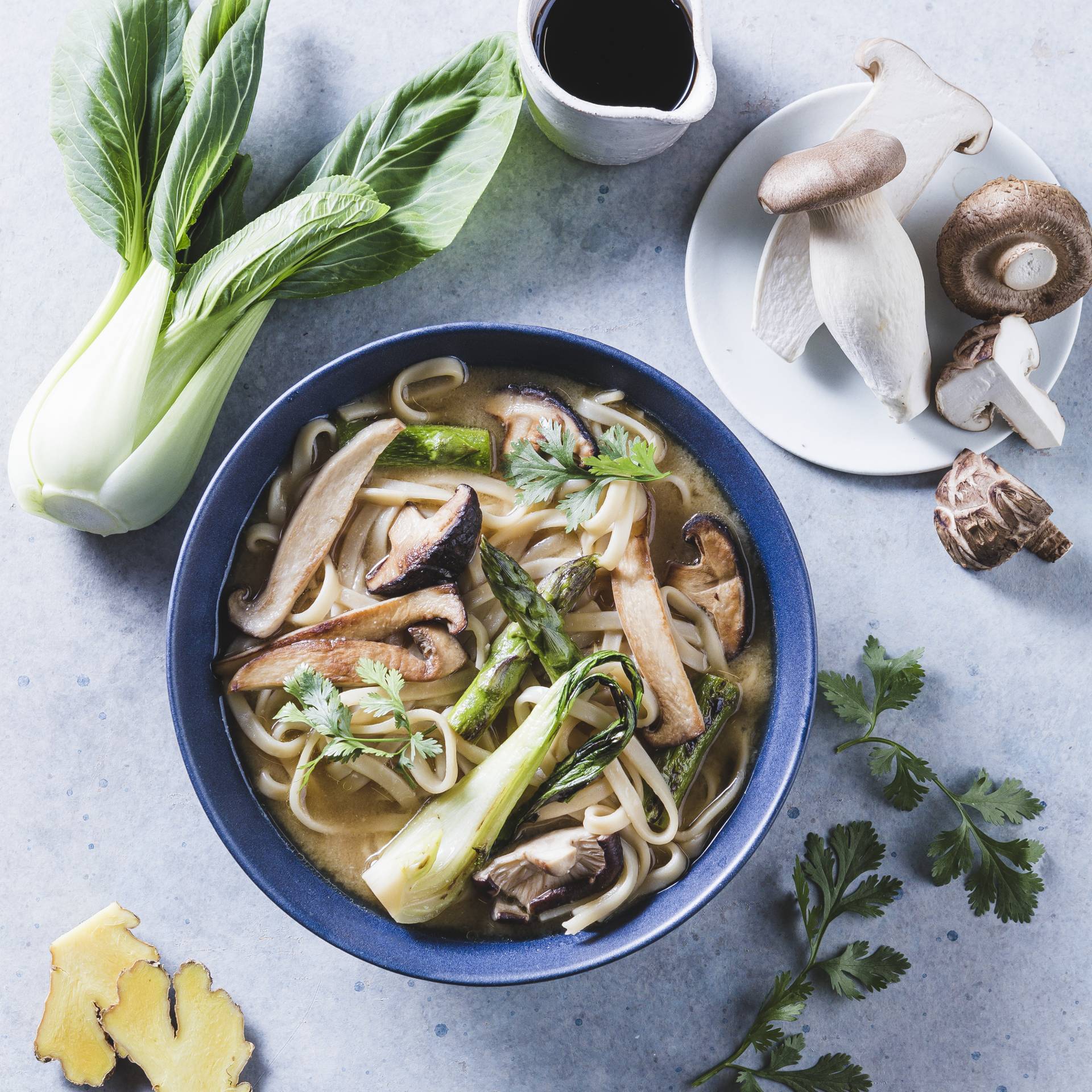 Soupe udon aux champignons - Recepten Cookeo | Moulinex