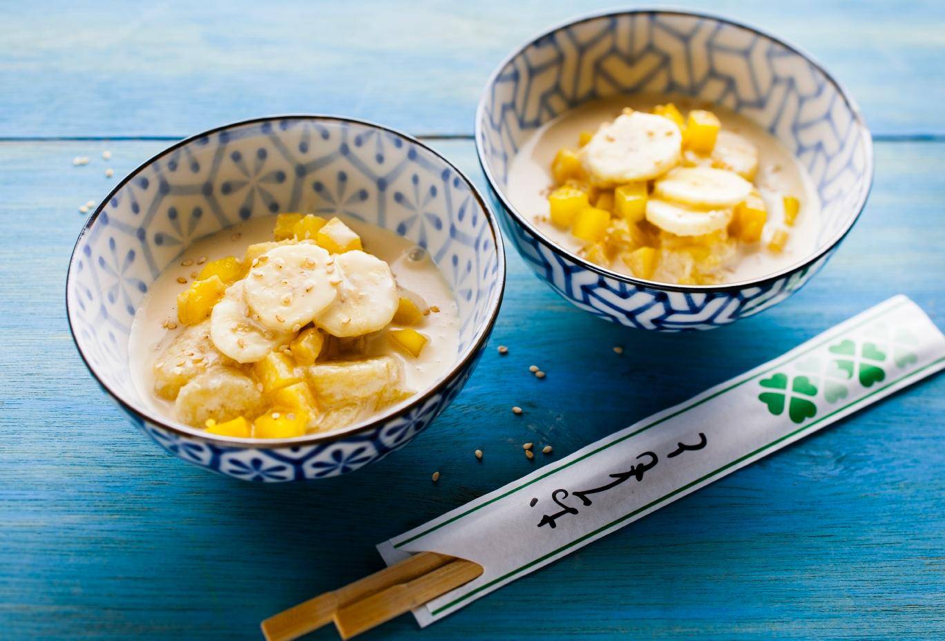 Soupe de lait coco aux fruits - Recette Cookeo | Moulinex
