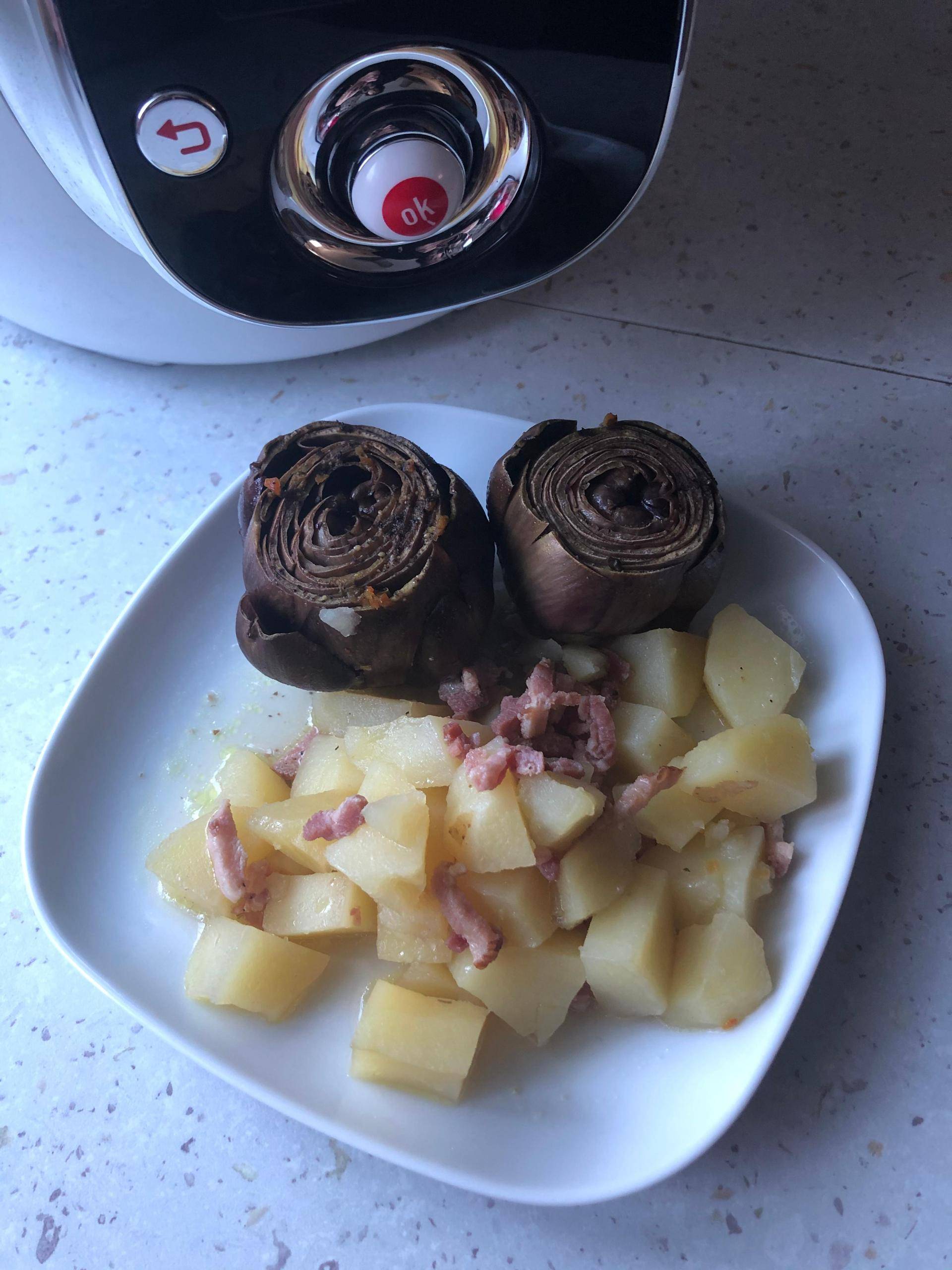 Artichauts pomme de terre - Recepten Cookeo | Moulinex