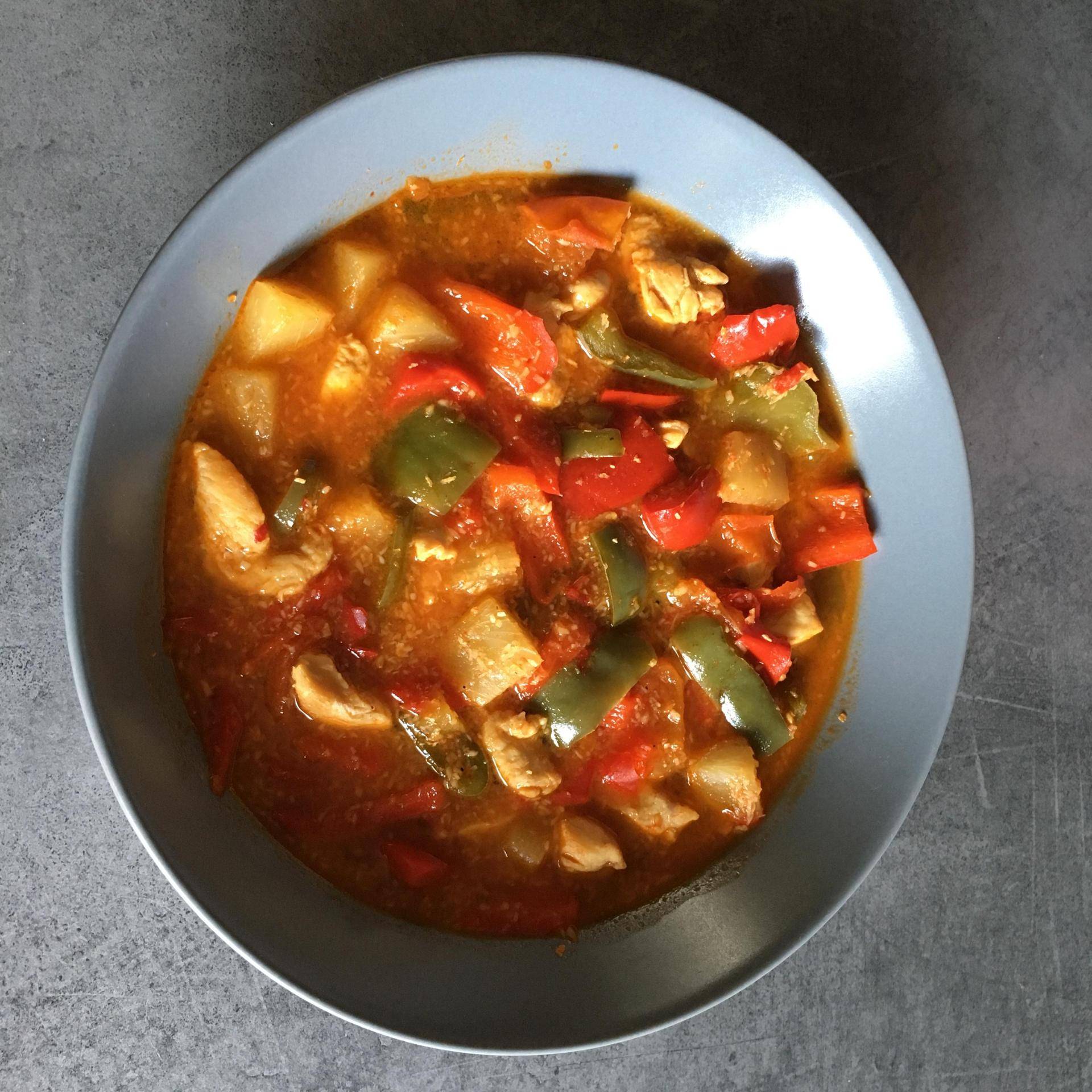 Poulet Poivron façon thaïs - Recepten Cookeo | Moulinex