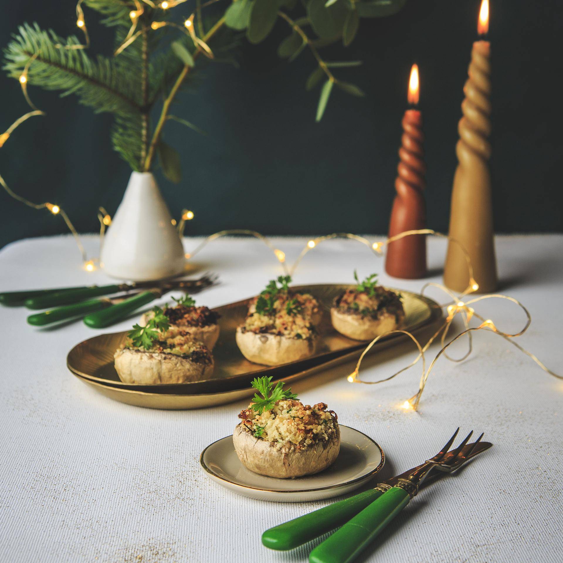 Champignons farcis pecorino - Recette Cookeo | Moulinex