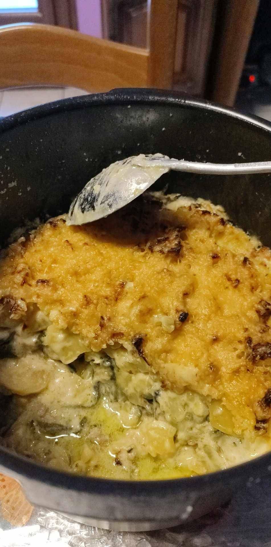 Gratin de pommes de terre lardons et courgettes - Recepten Cookeo | Moulinex