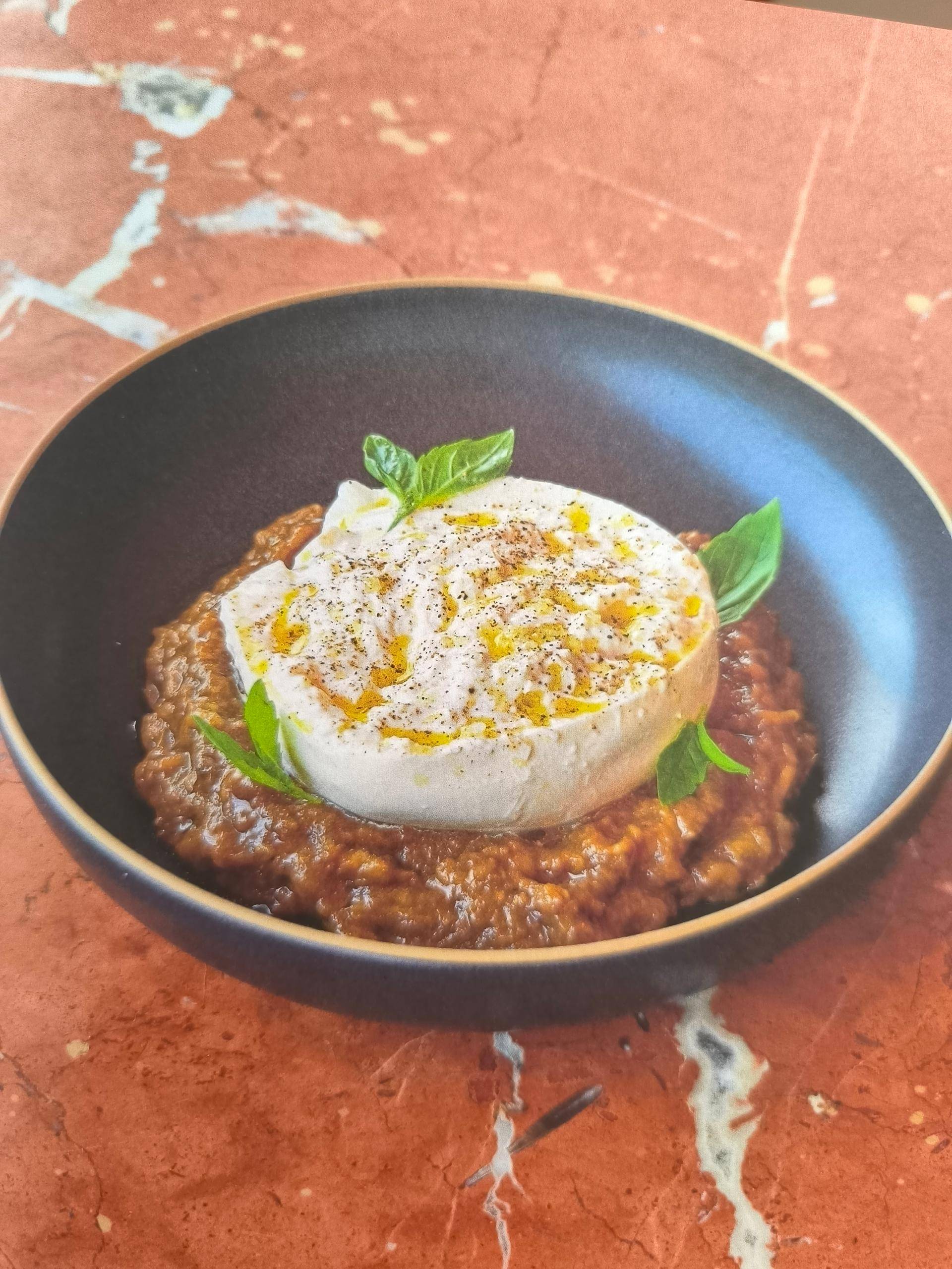 Caviar d'aubergines au curry et burrata - Recepten Companion Connect XL | Moulinex
